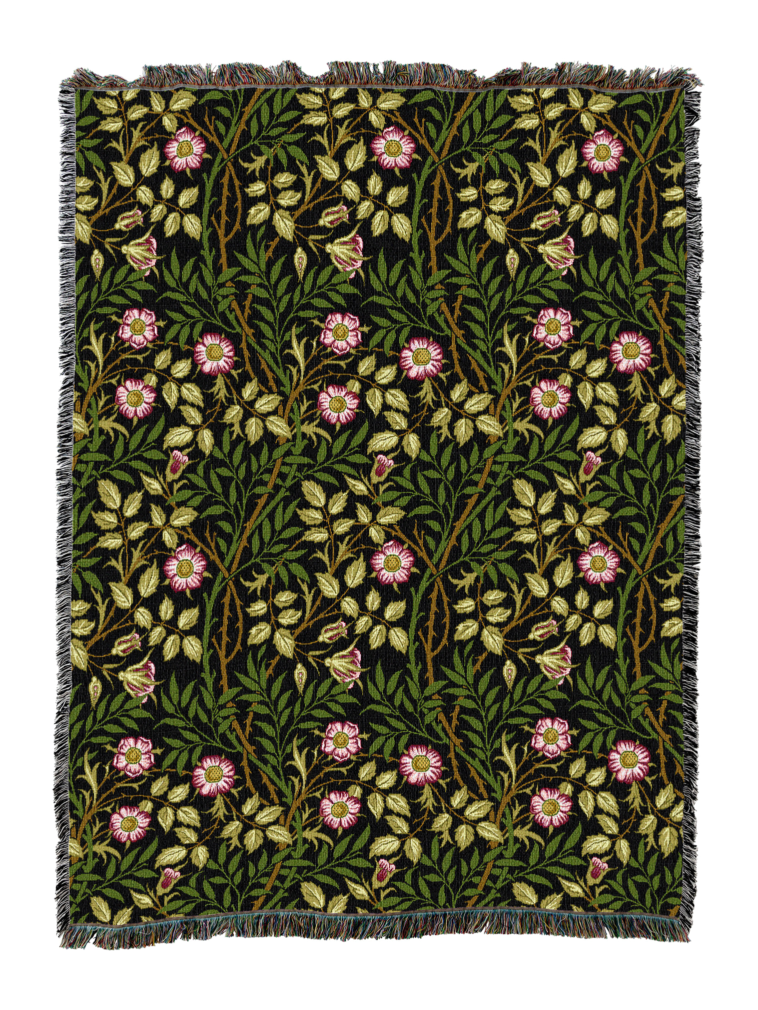 William Morris Sweetbriar Blanket