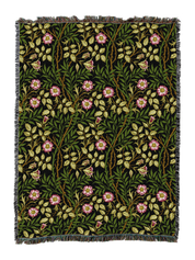 William Morris Sweetbriar Blanket