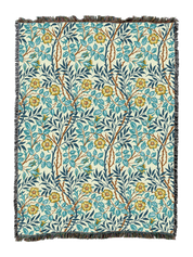 William Morris Sweetbriar Blanket