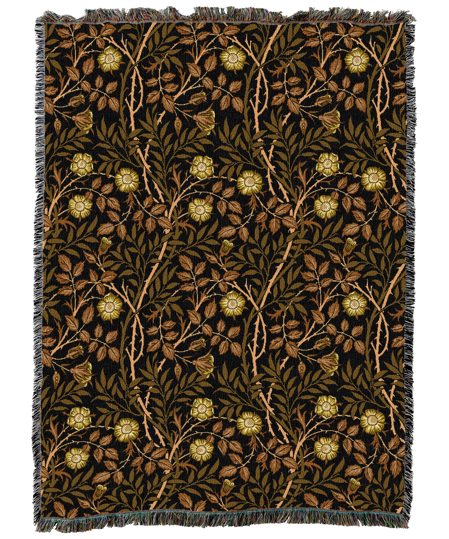 William Morris Sweetbriar Blanket