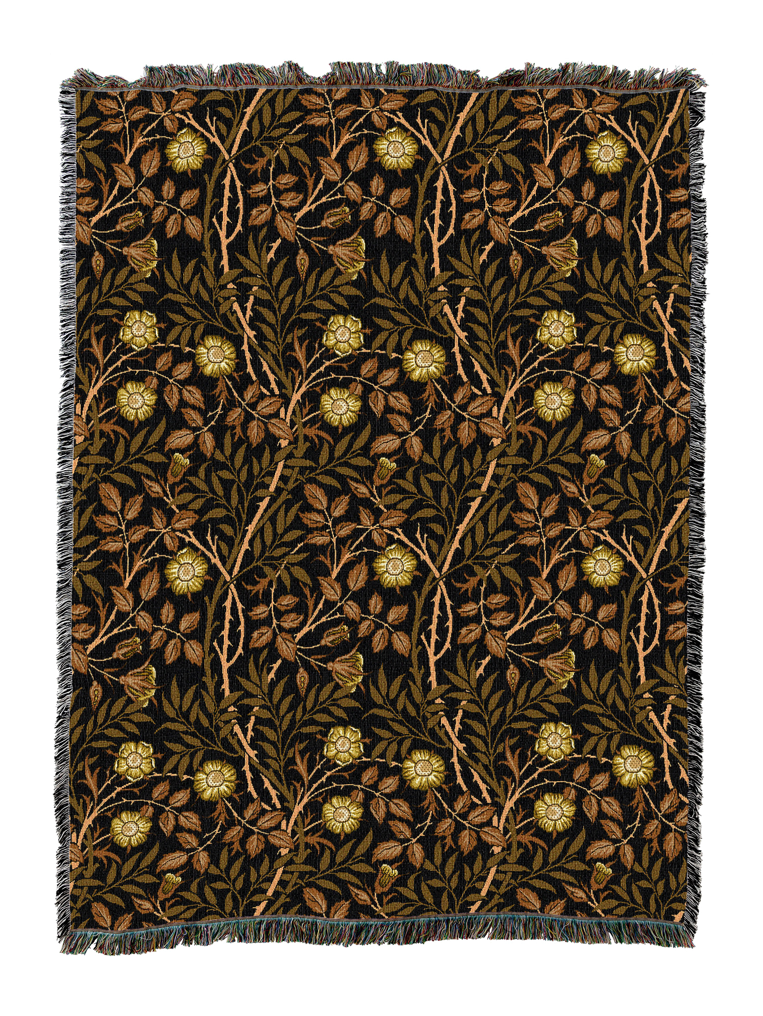 William Morris Sweetbriar Blanket