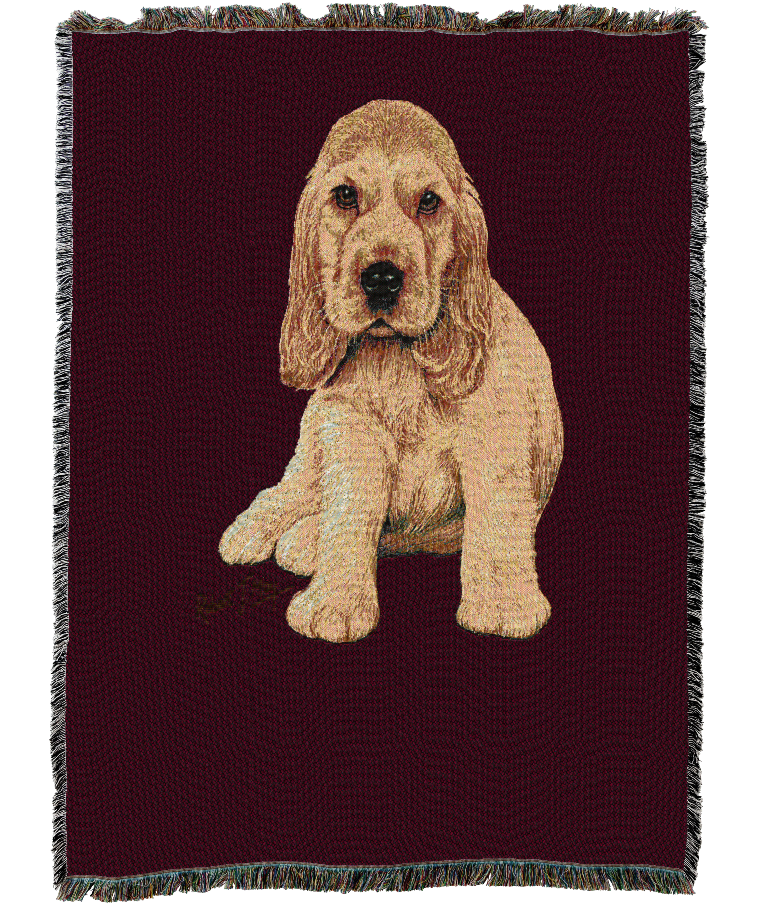 Cocker Spaniel Puppy Blanket