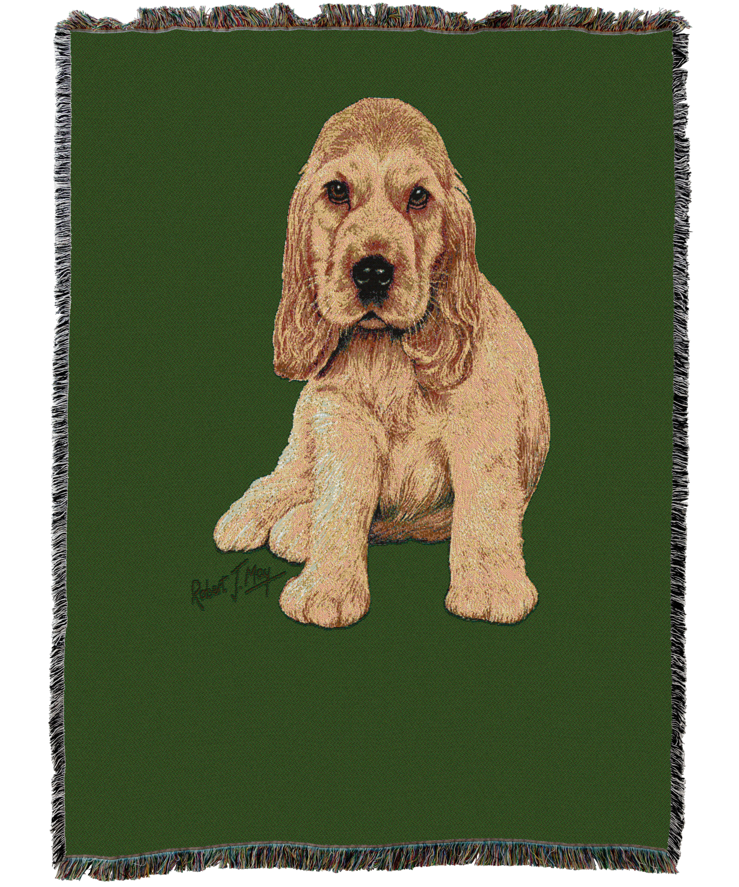 Cocker Spaniel Puppy Blanket
