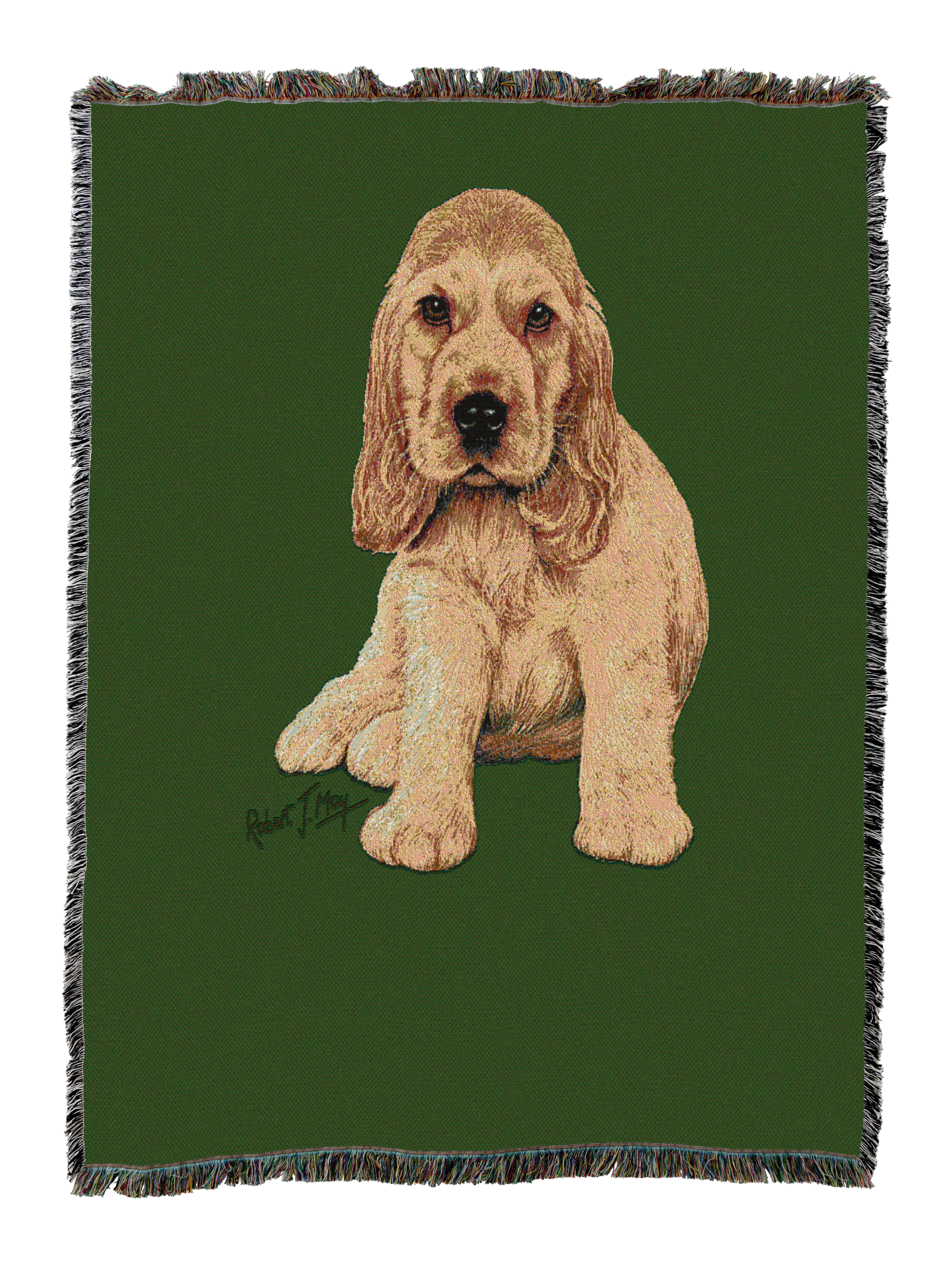 Cocker Spaniel Puppy Blanket
