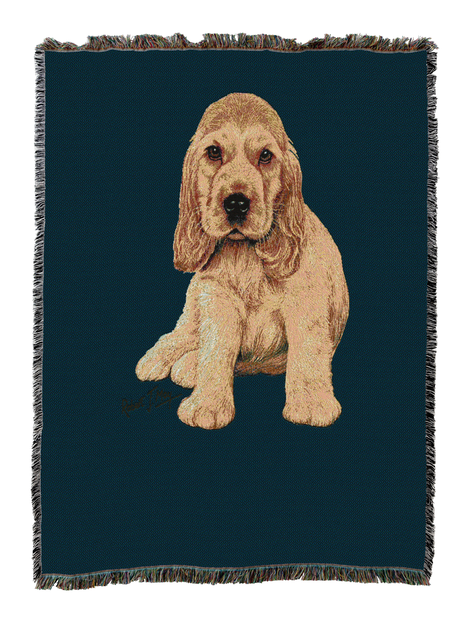 Cocker Spaniel Puppy Blanket