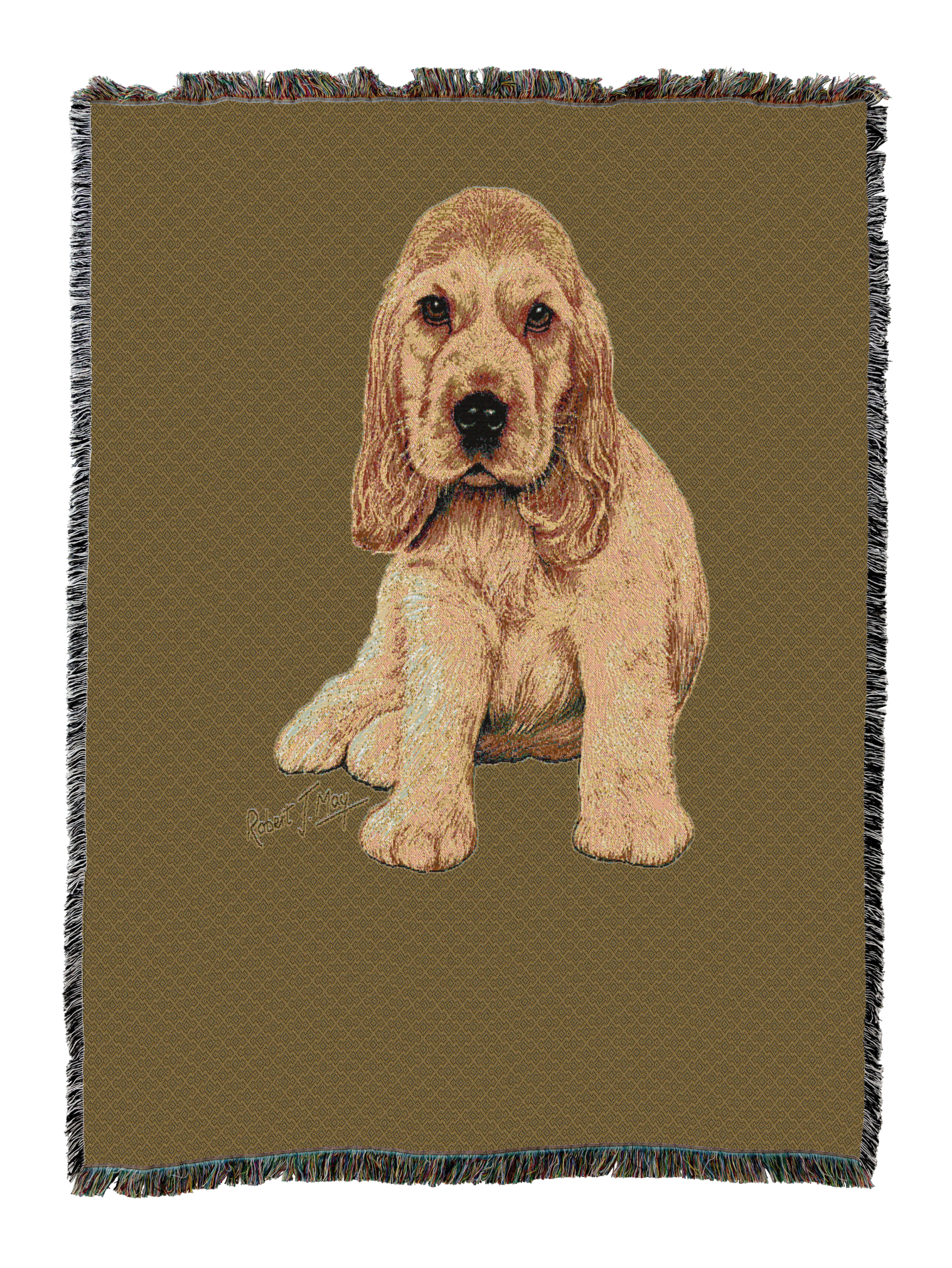 Cocker Spaniel Puppy Blanket