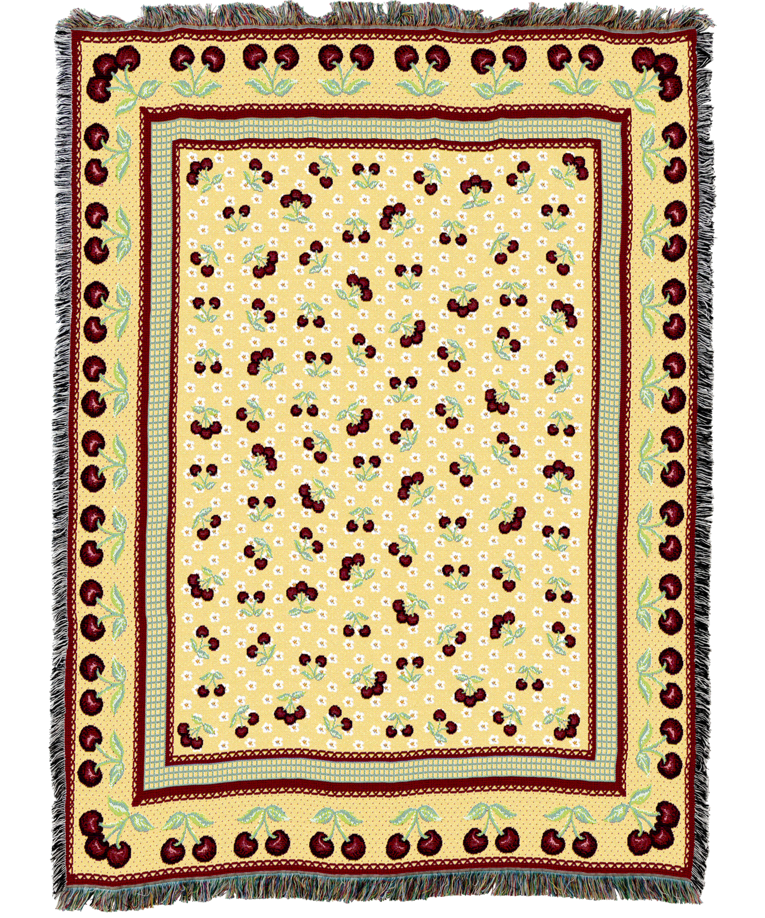 Cherries Jubilee Blanket