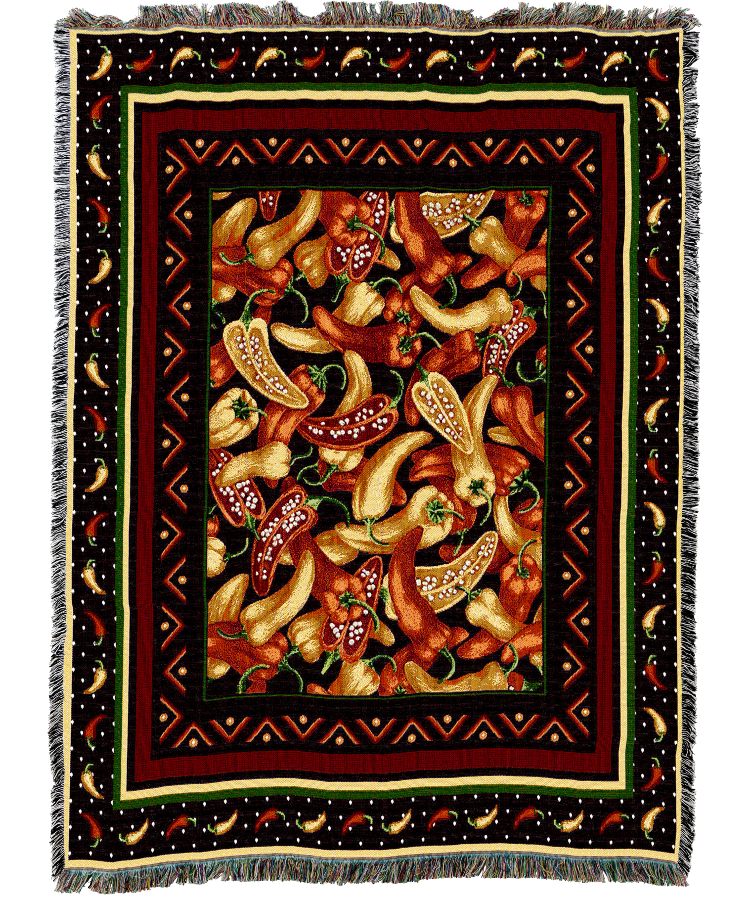 Chili Peppers Blanket