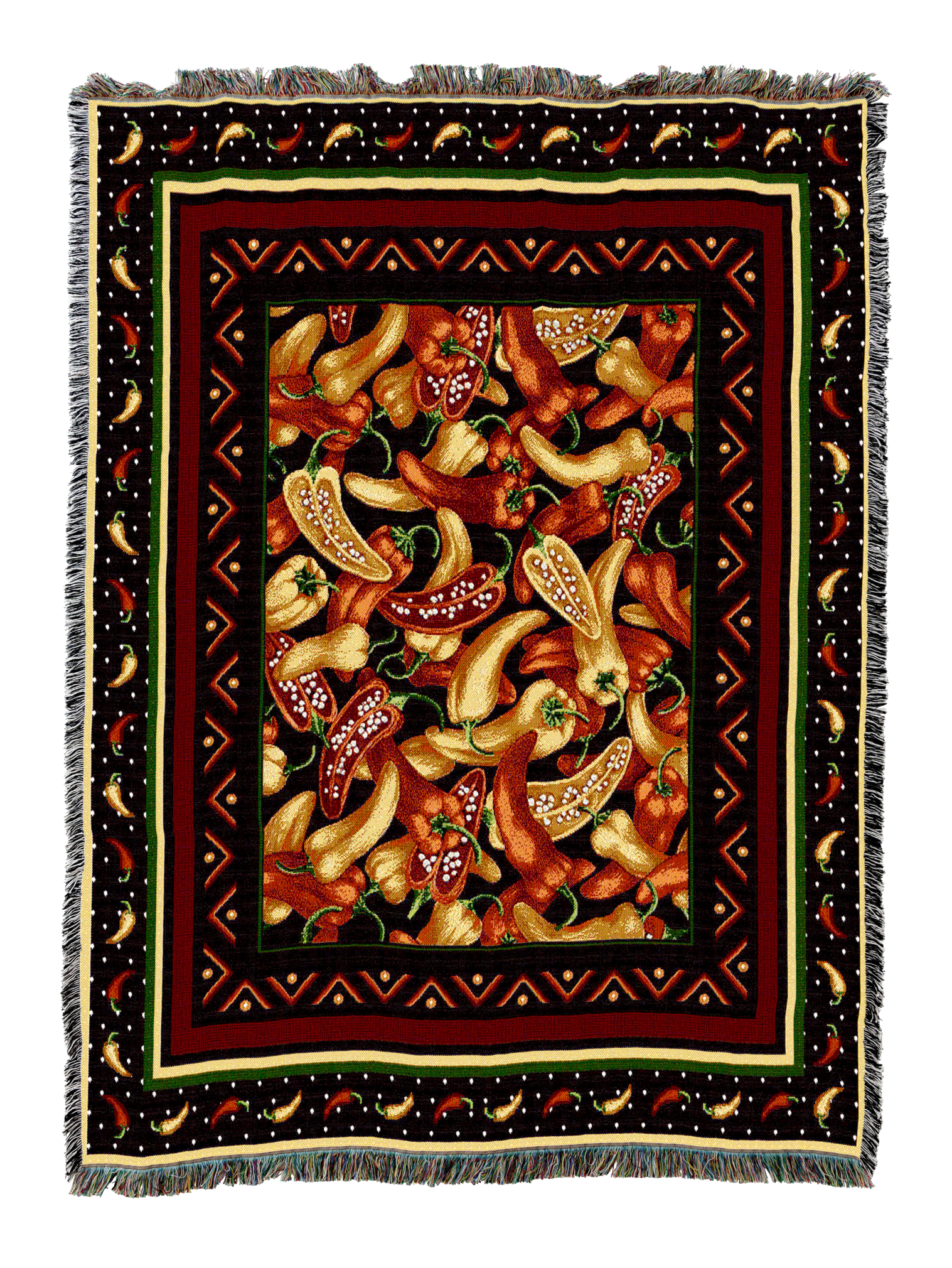 Chili Peppers Blanket