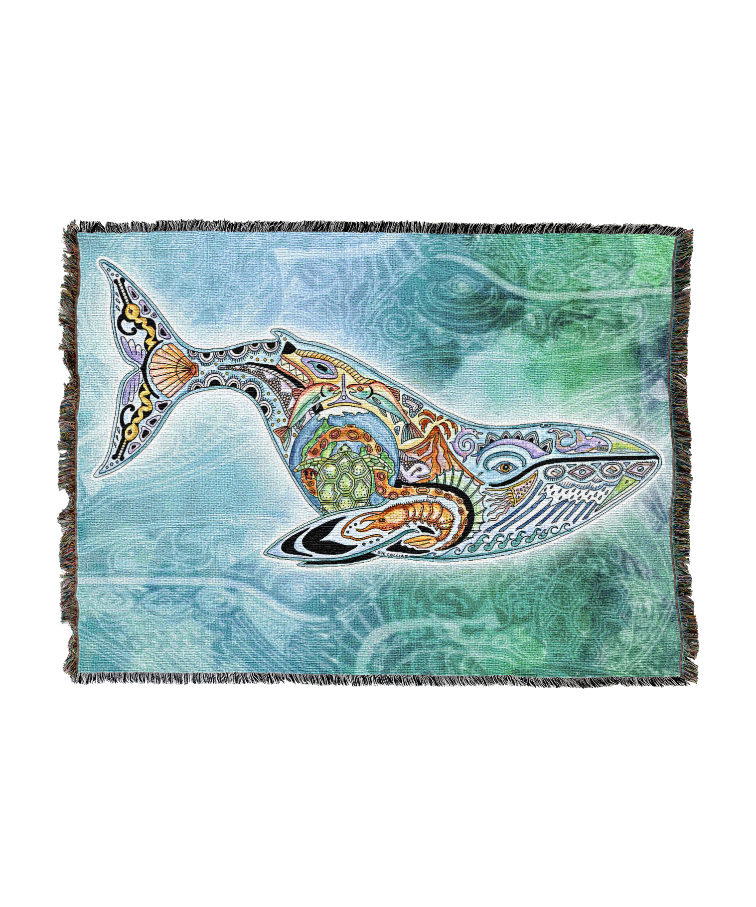 Blue Whale Blanket