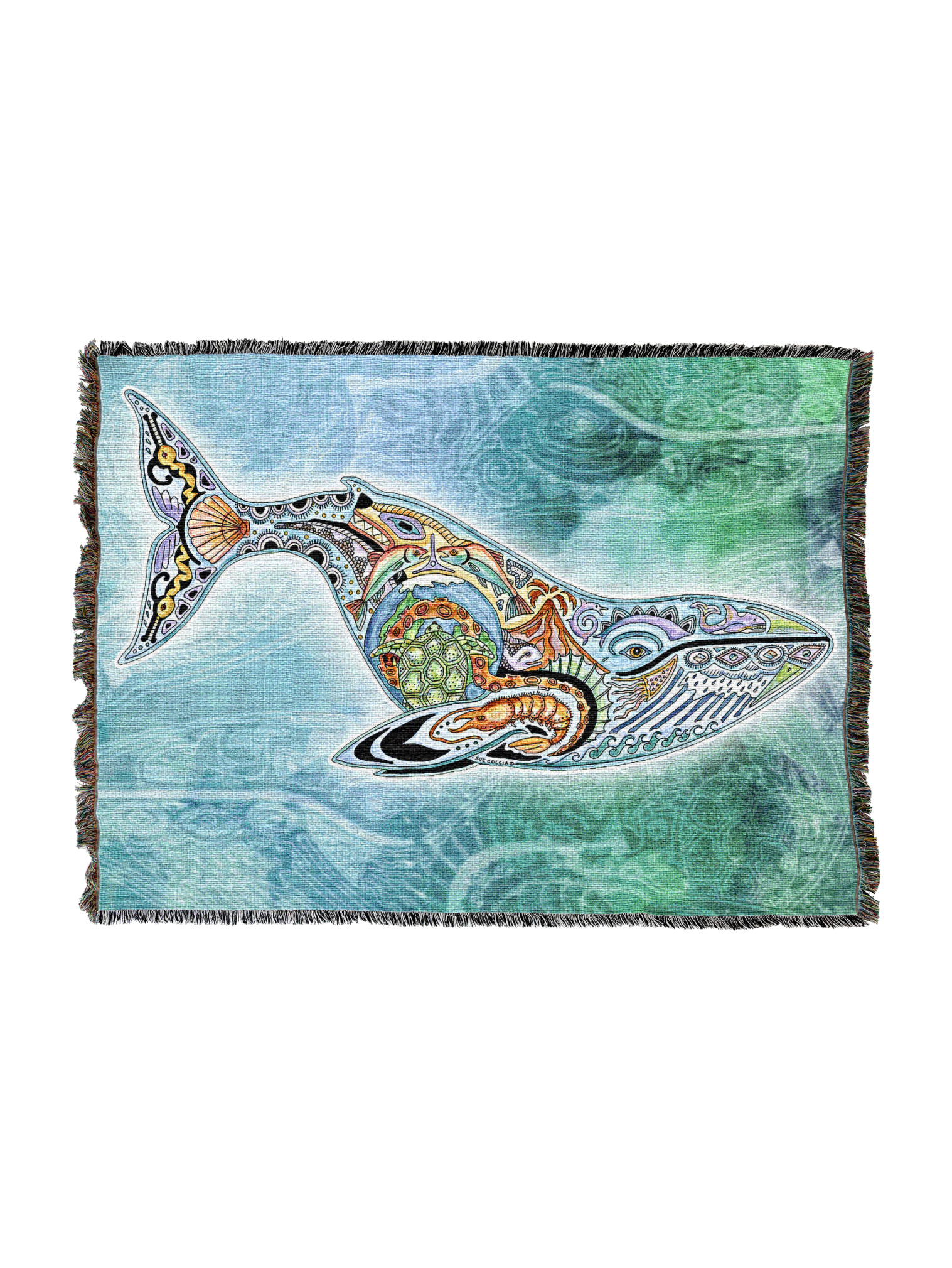 Blue Whale Blanket A