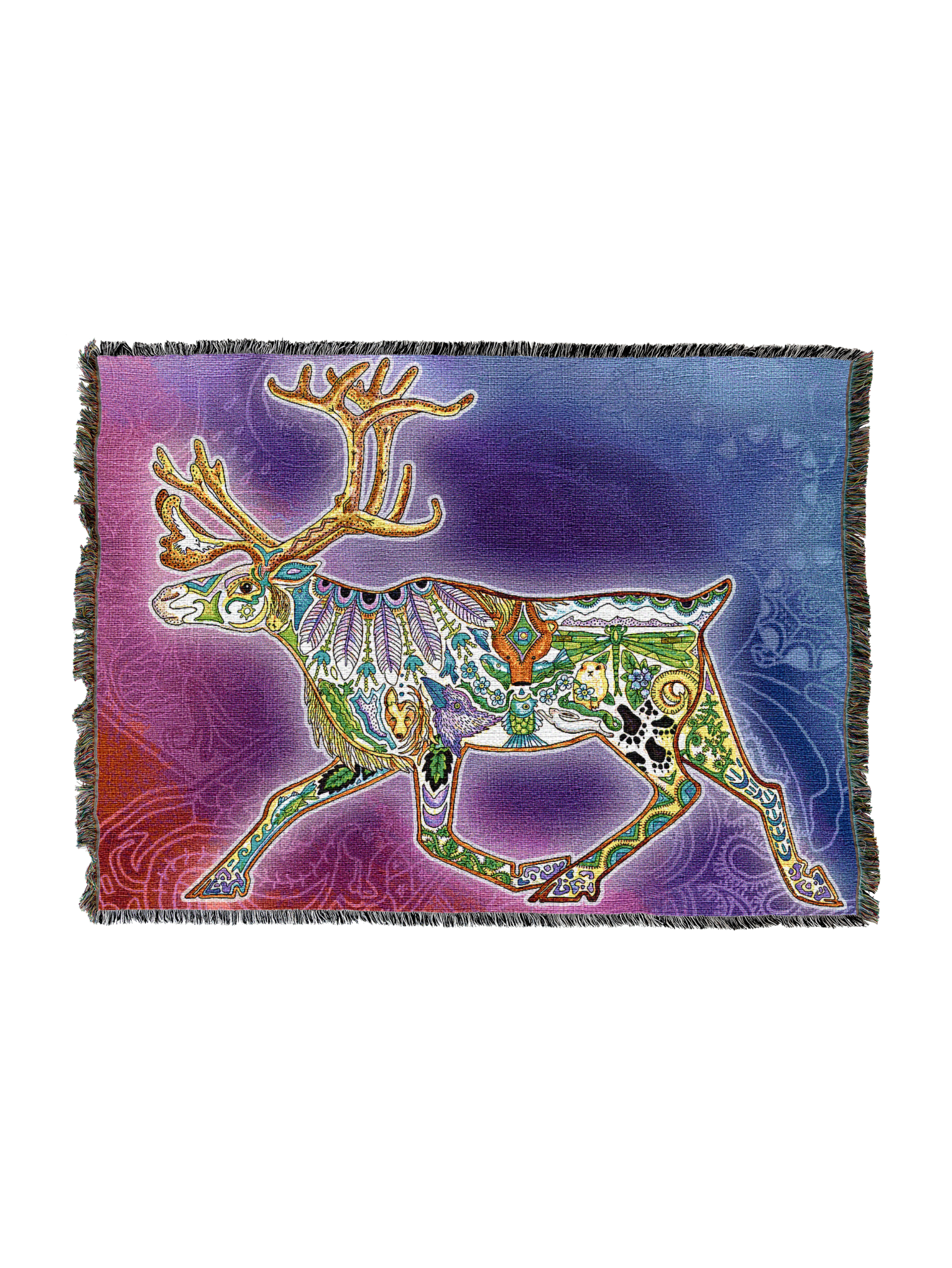 Caribou Totem Blanket 2