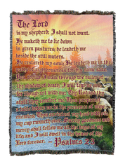 The 23rd Psalms Blanket XL