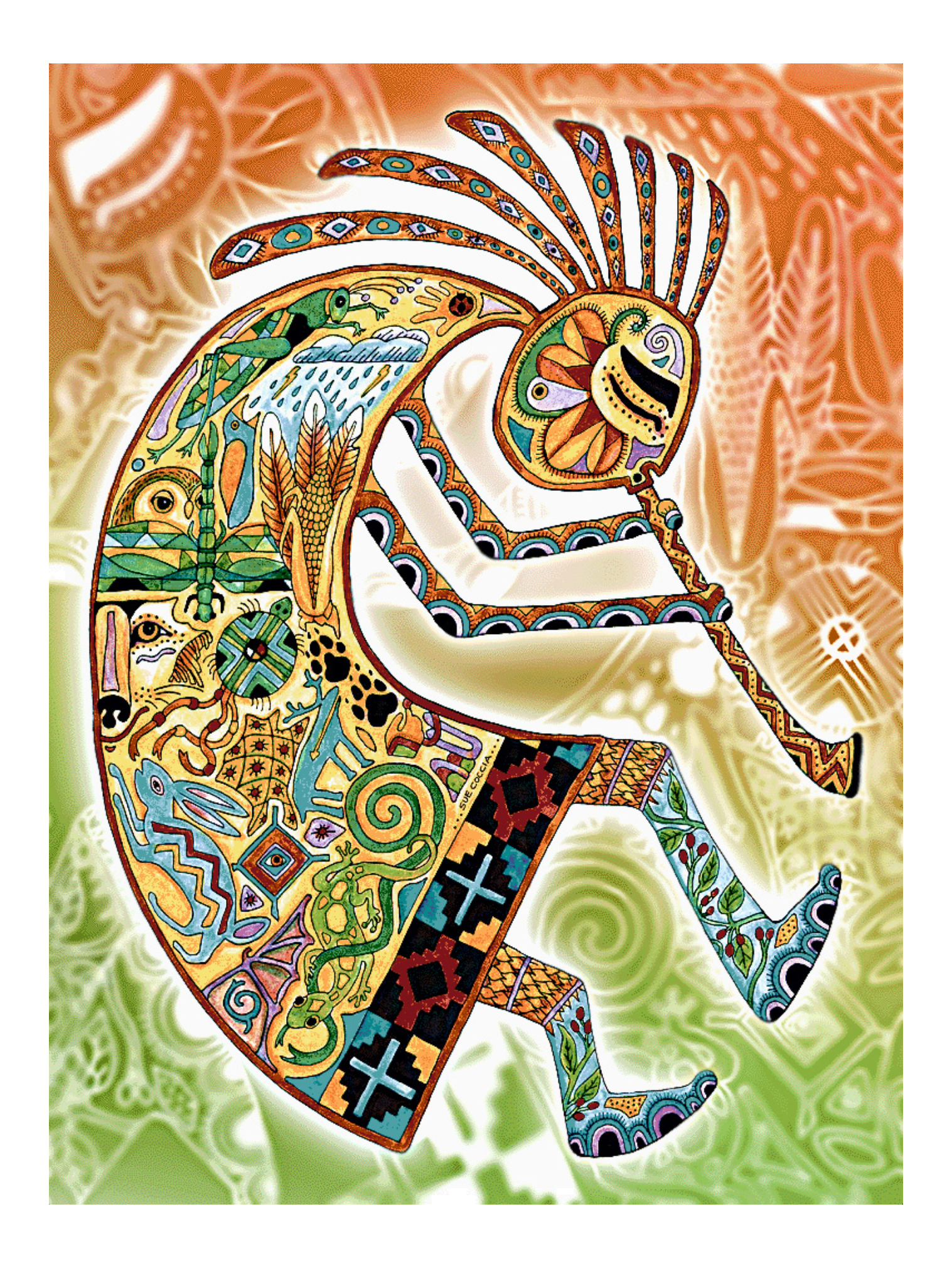 Kokopeli Grande Blanket