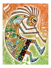 Kokopeli Grande Blanket