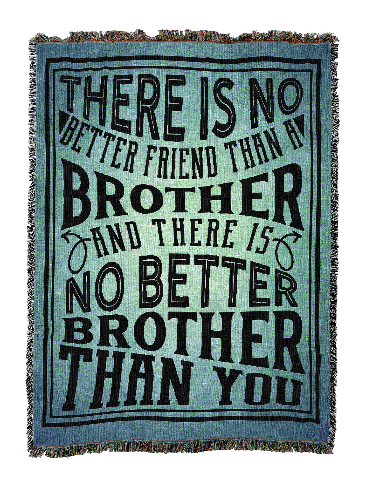 No Better Friend Brother Blanket A
