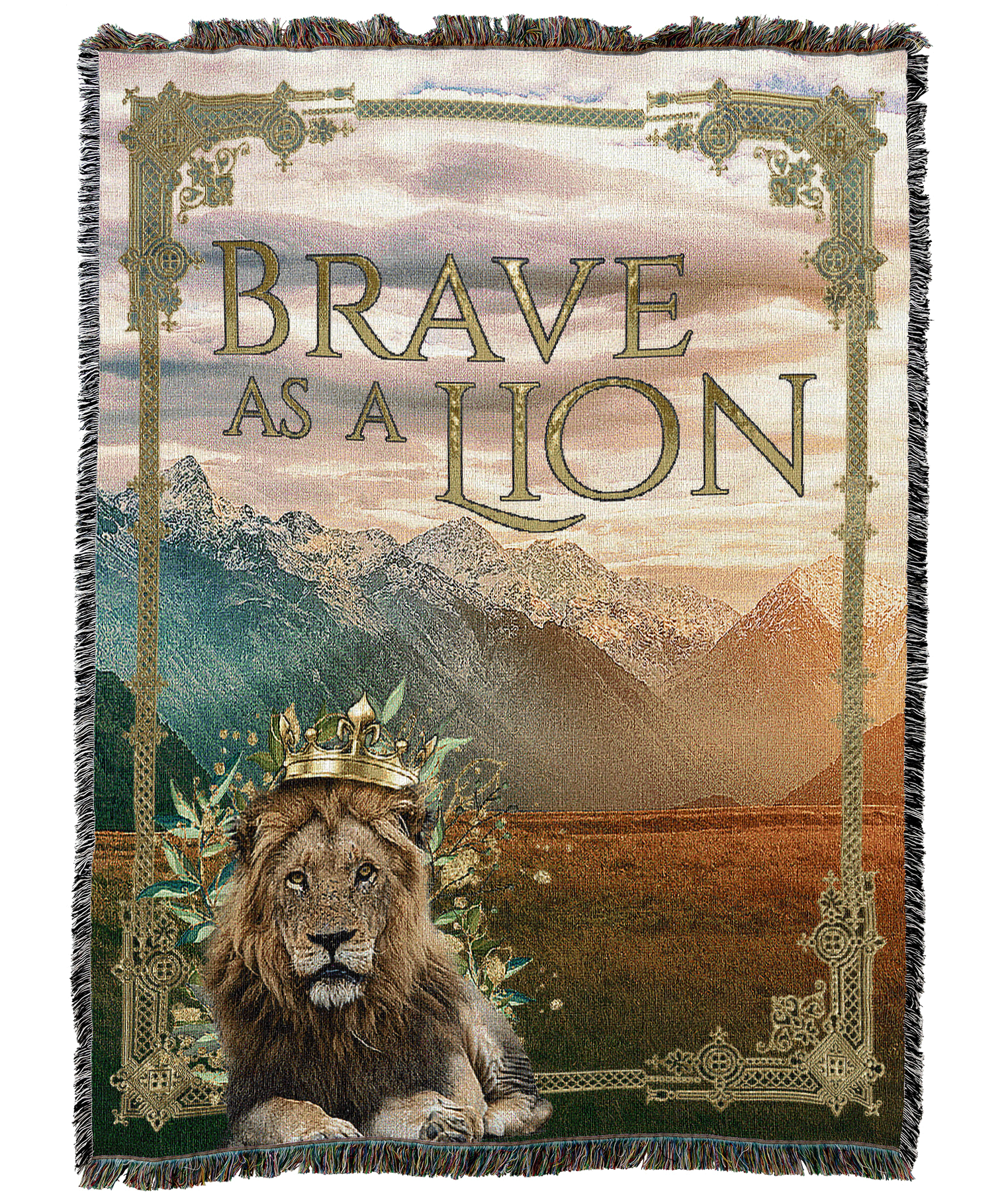 Brave As A Lion Blanket