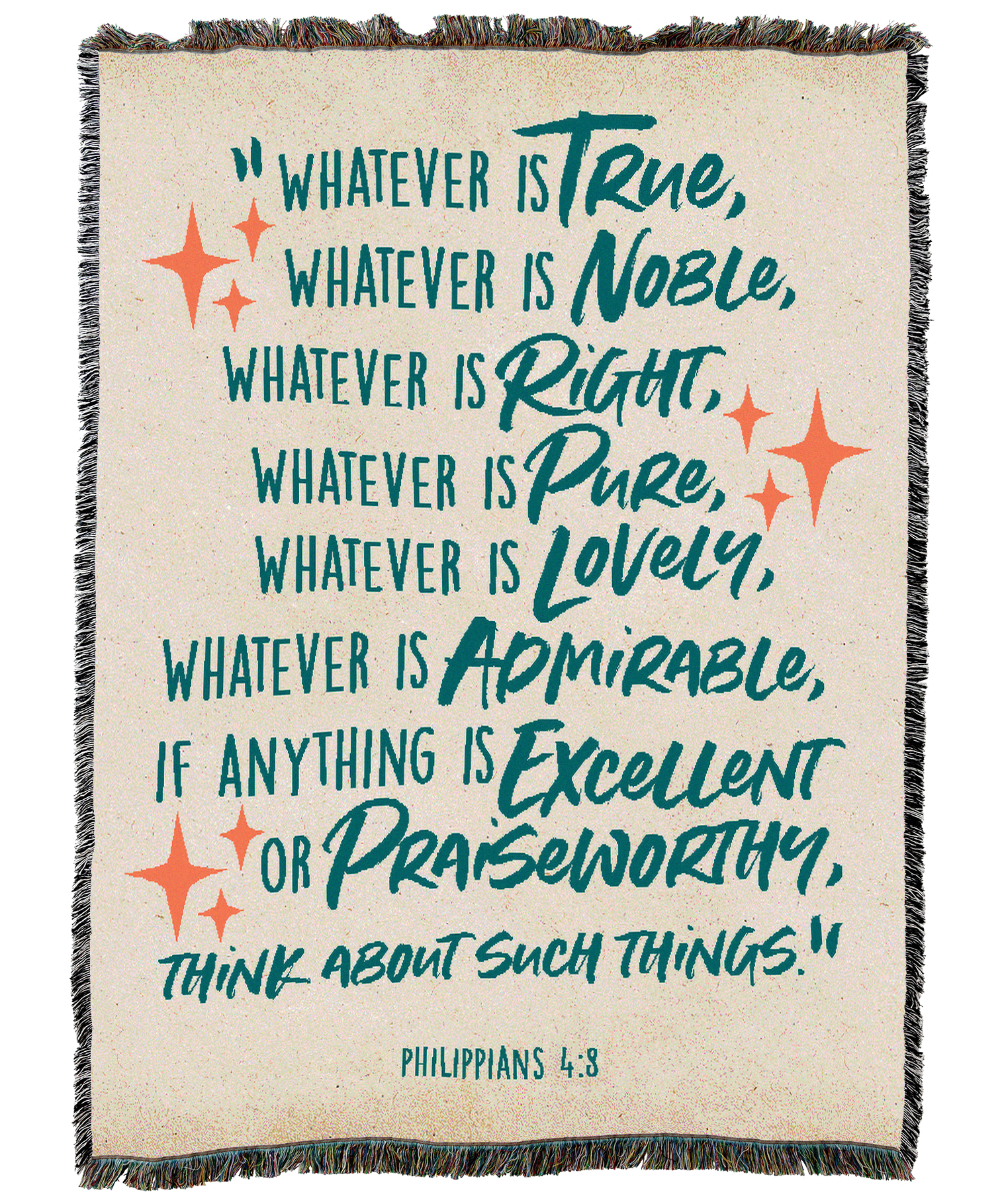 True And Noble Things Blanket