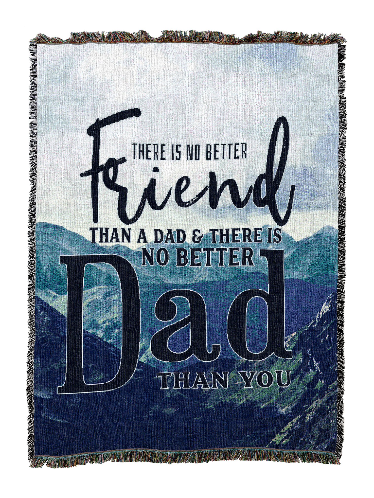 No Better Friend Dad Blanket