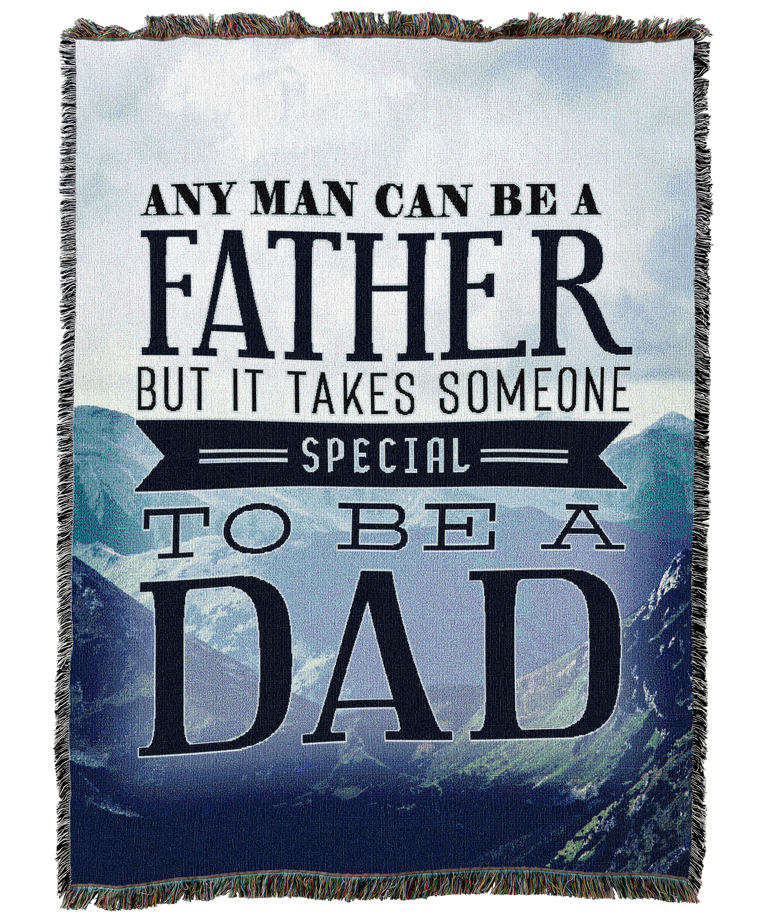 Special Dad Mountain Blanket