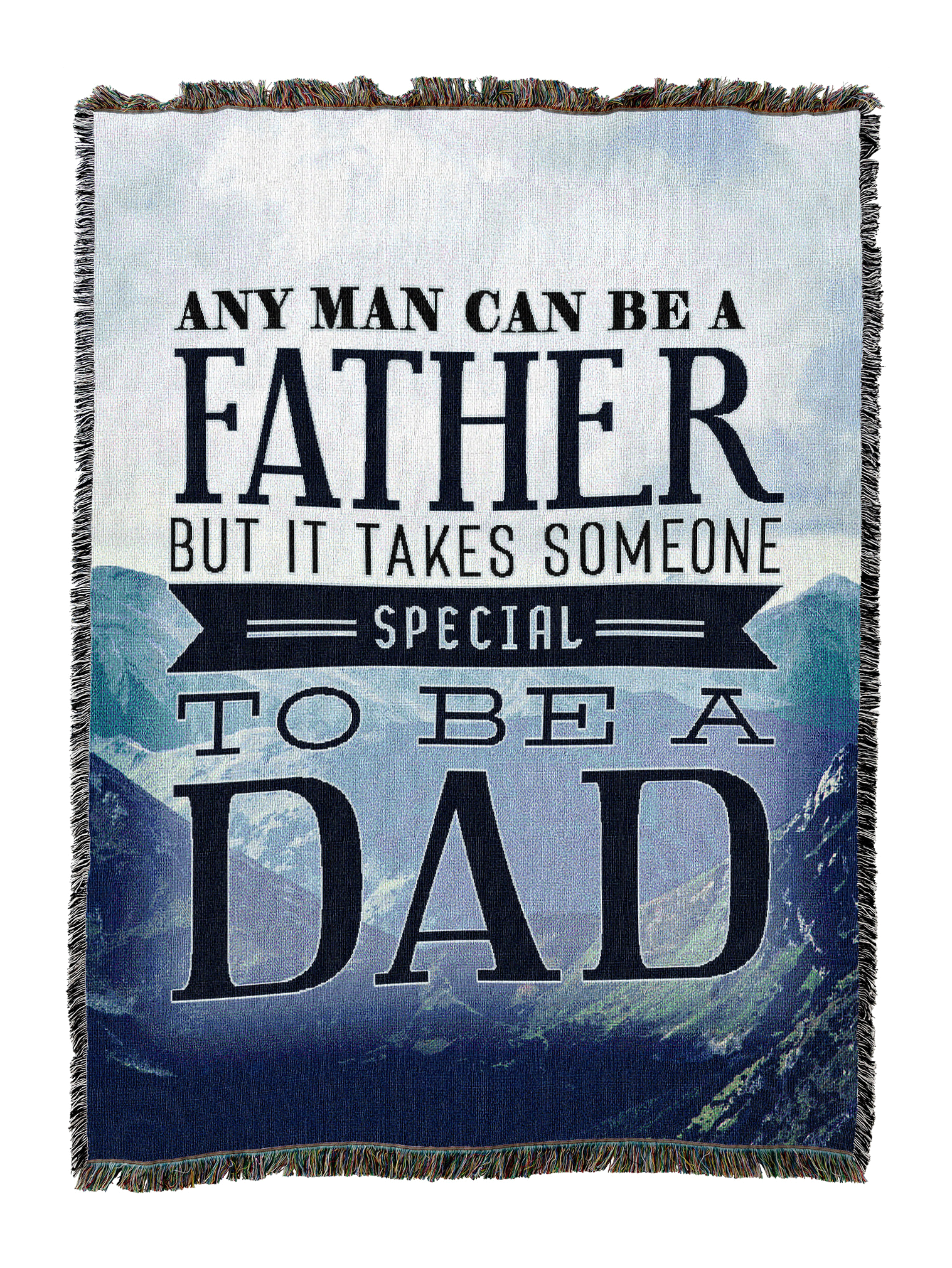 Special Dad Mountain Blanket