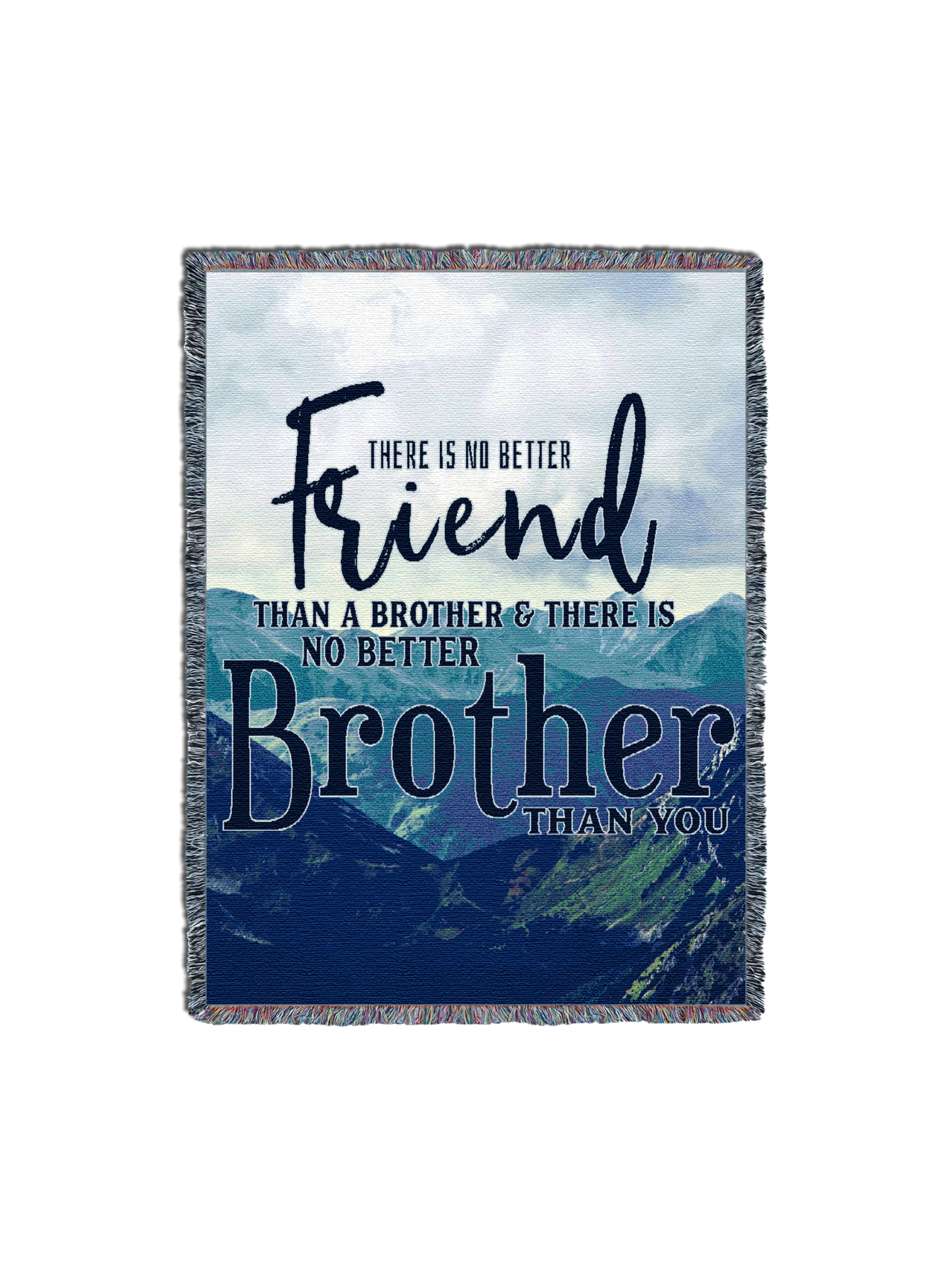 No Better Friend Brother Blanket B