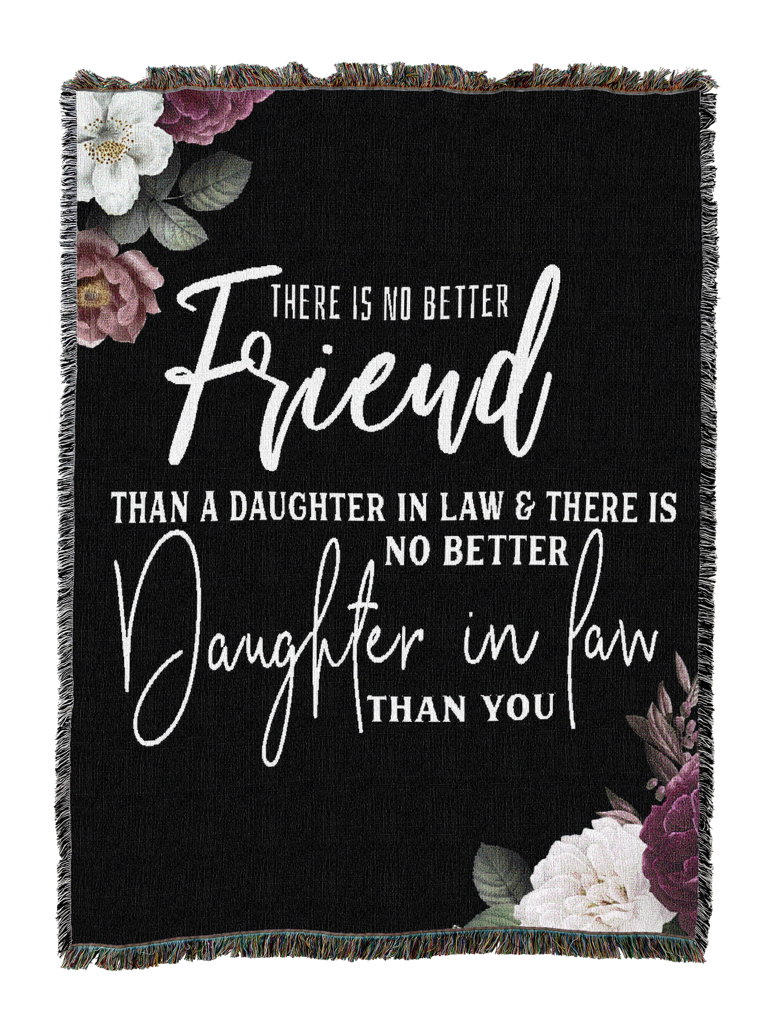 No Better Daughter-In-Law Floral Blanket