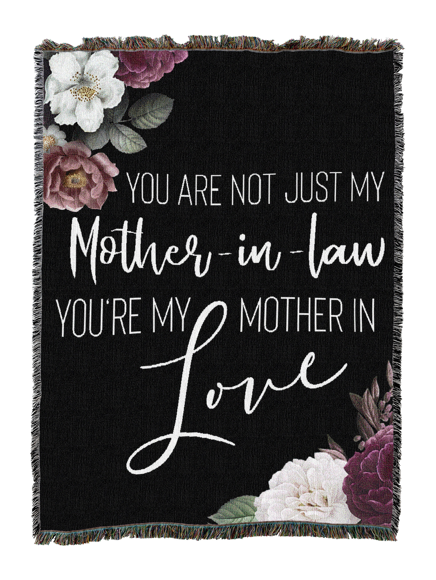 Mother-In-Love Floral Blanket