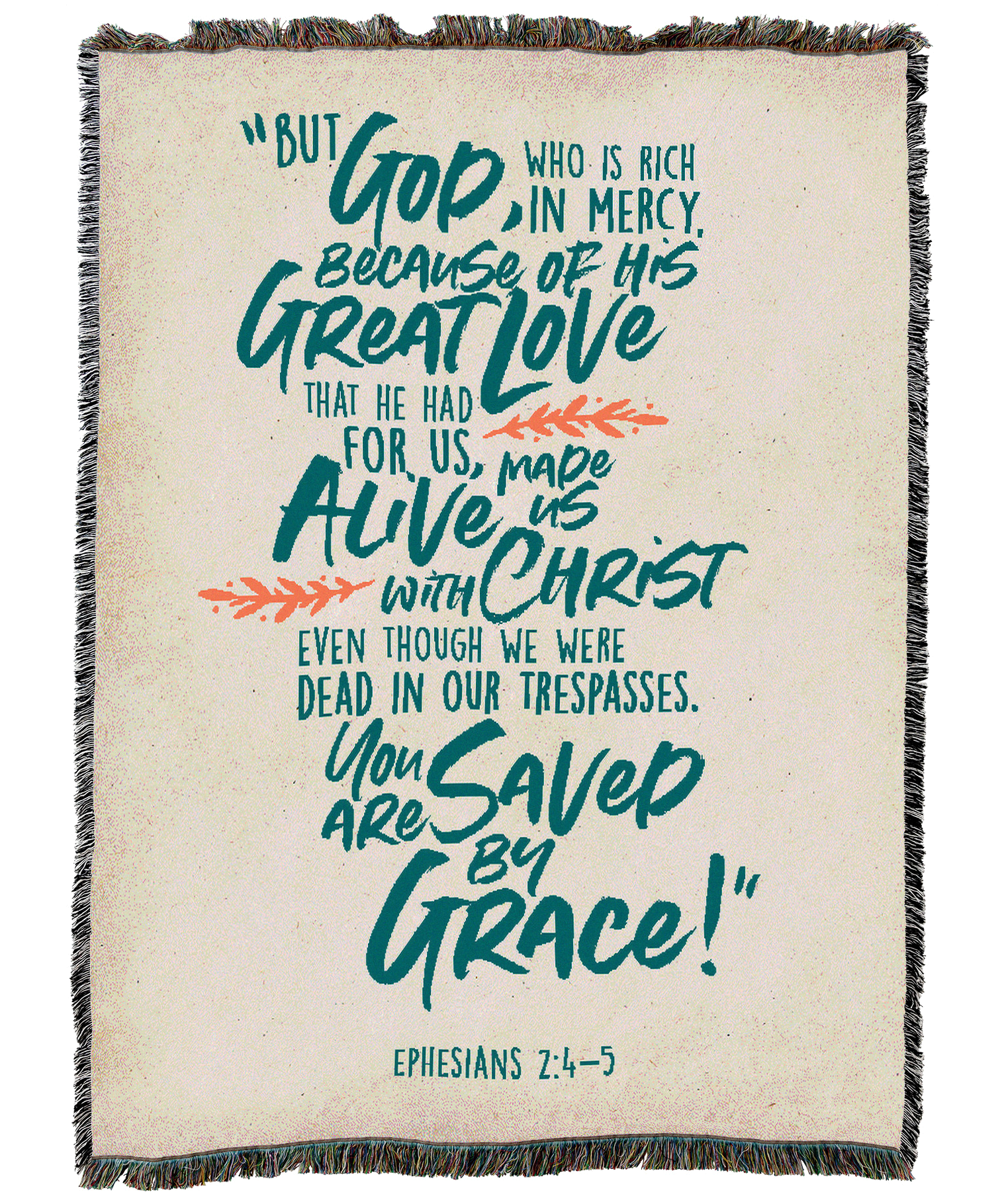 Saved By Grace Blanket