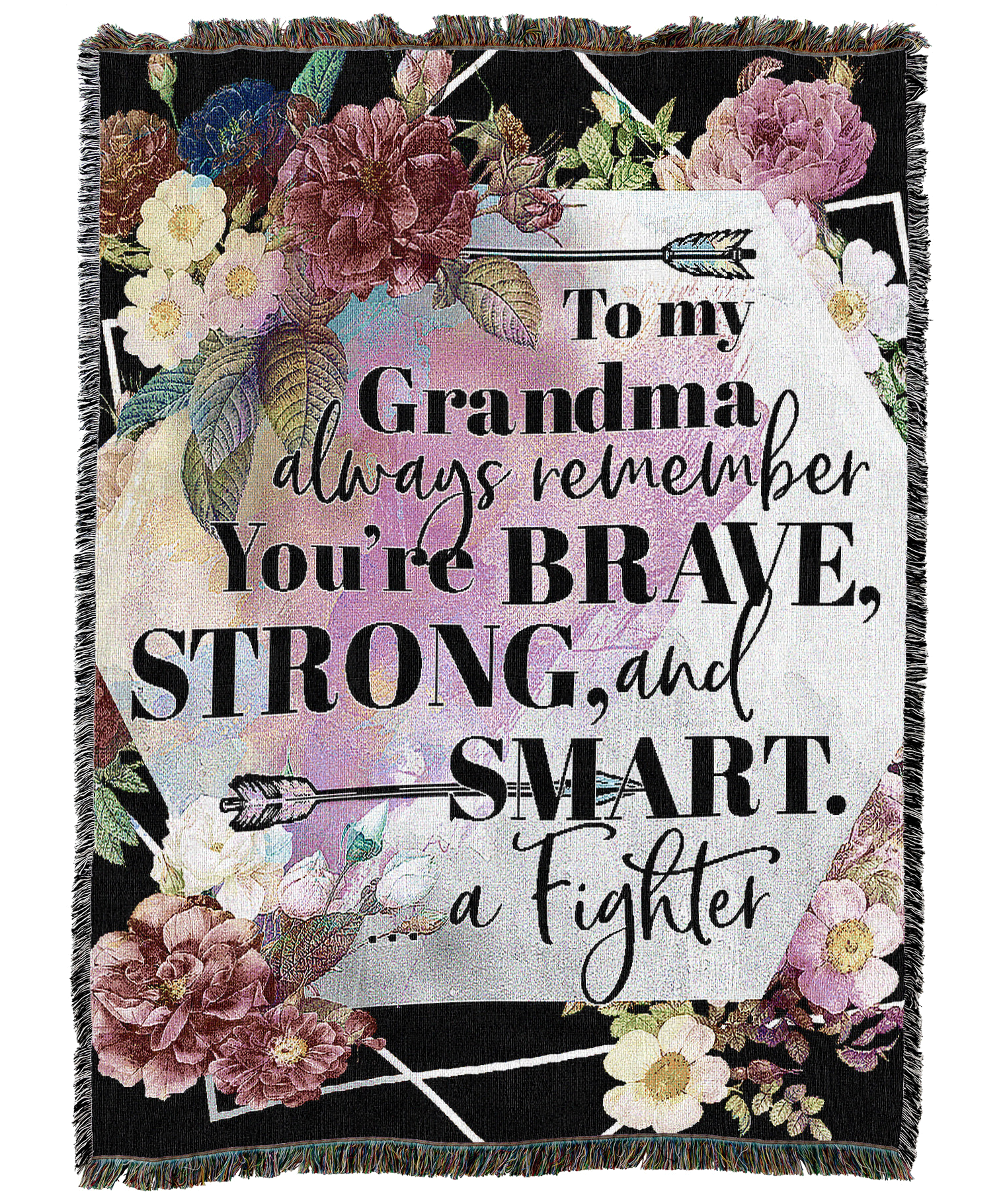 Warrior Grandma Blanket