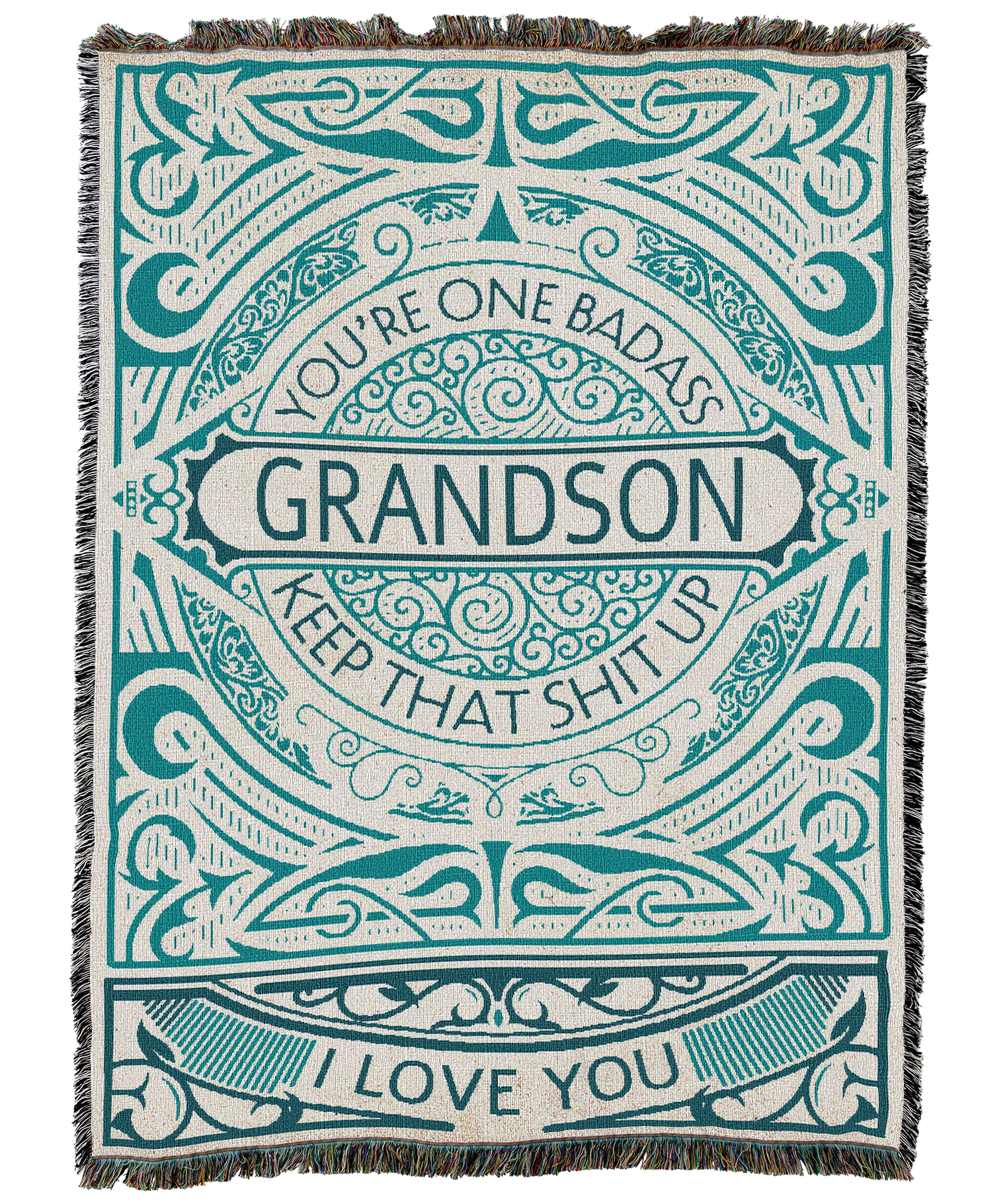 Badass Grandson Blanket