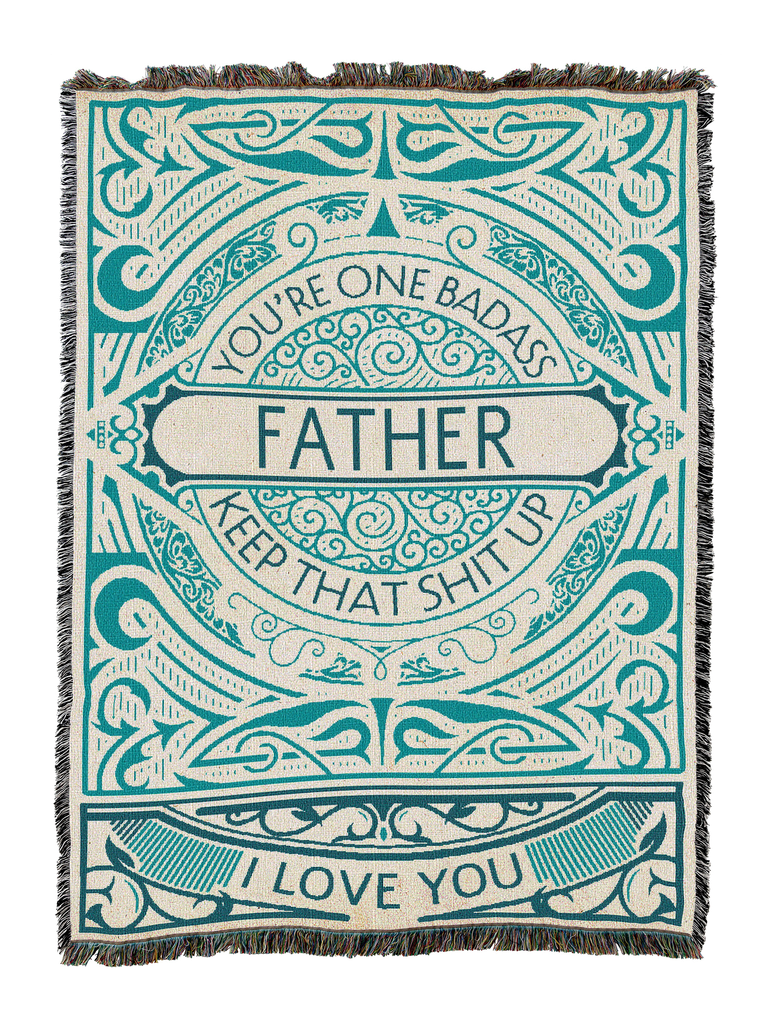 Badass Father Blanket