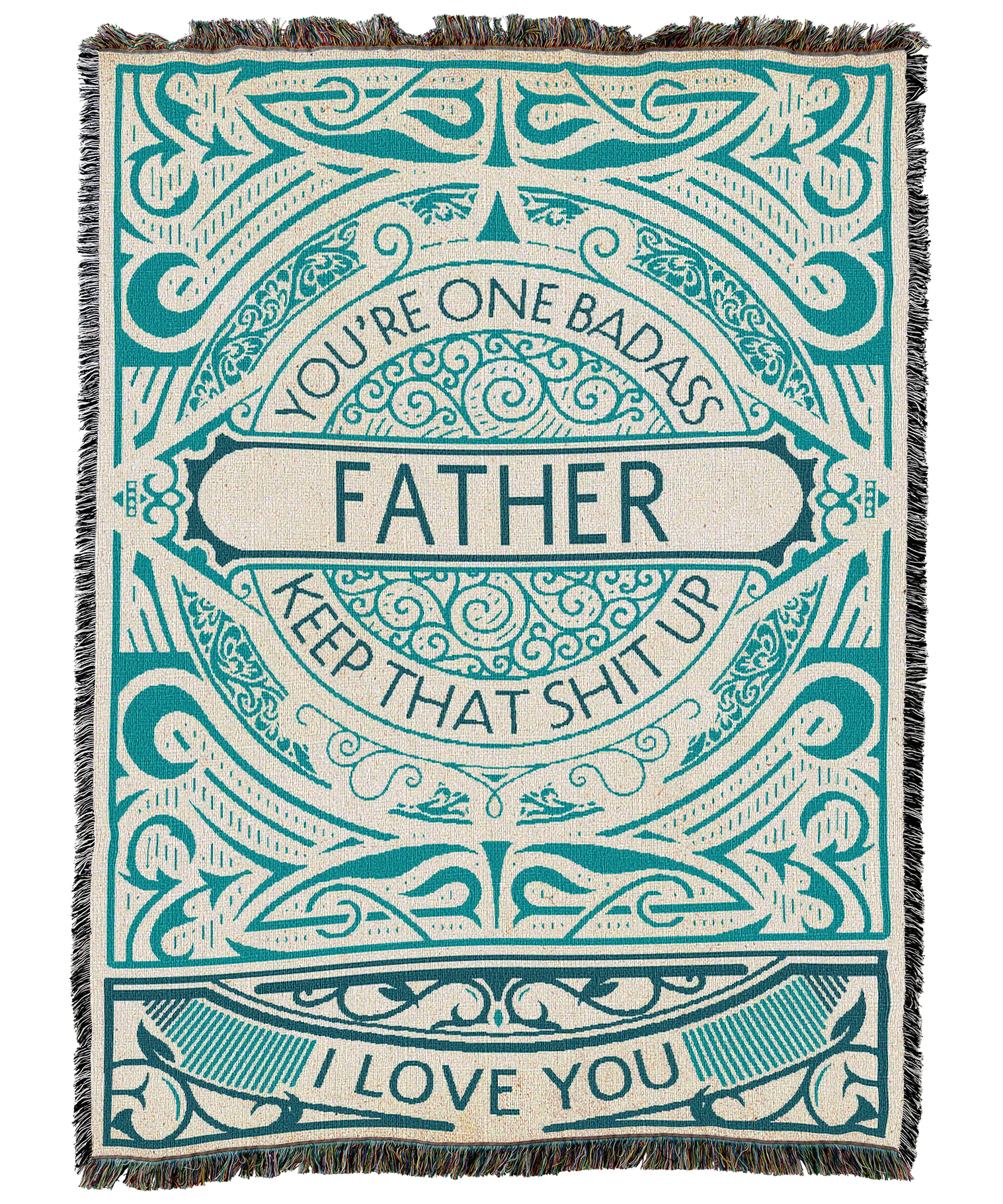 Badass Father Blanket