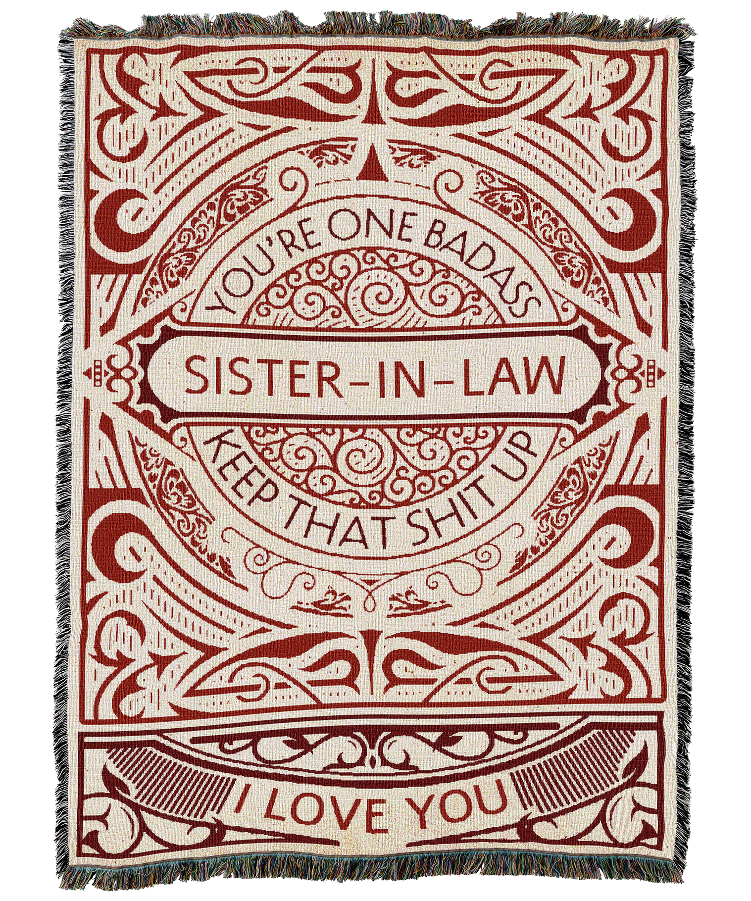Badass Sister-In-Law Blanket