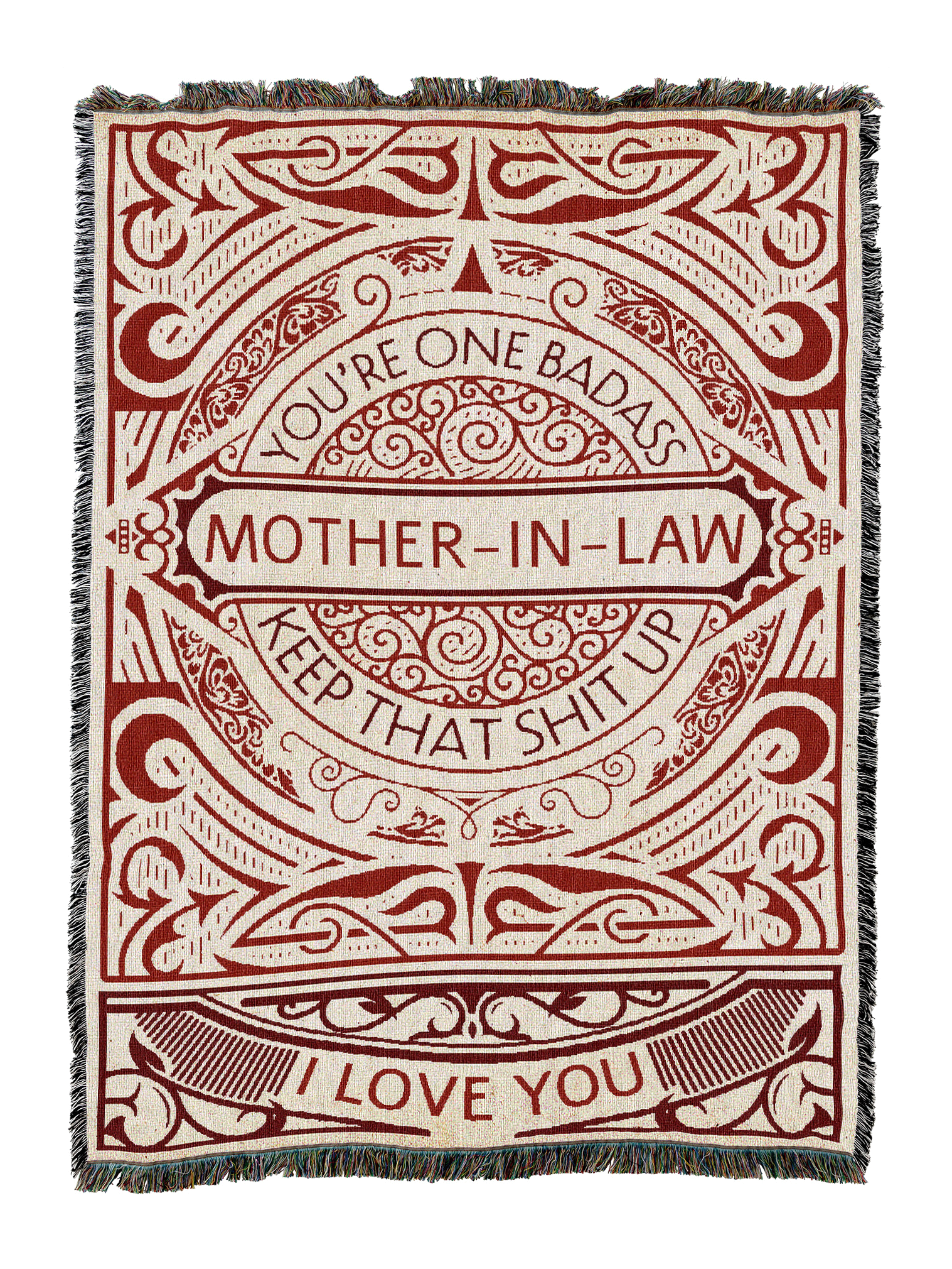 Badass Mother-In-Law Blanket