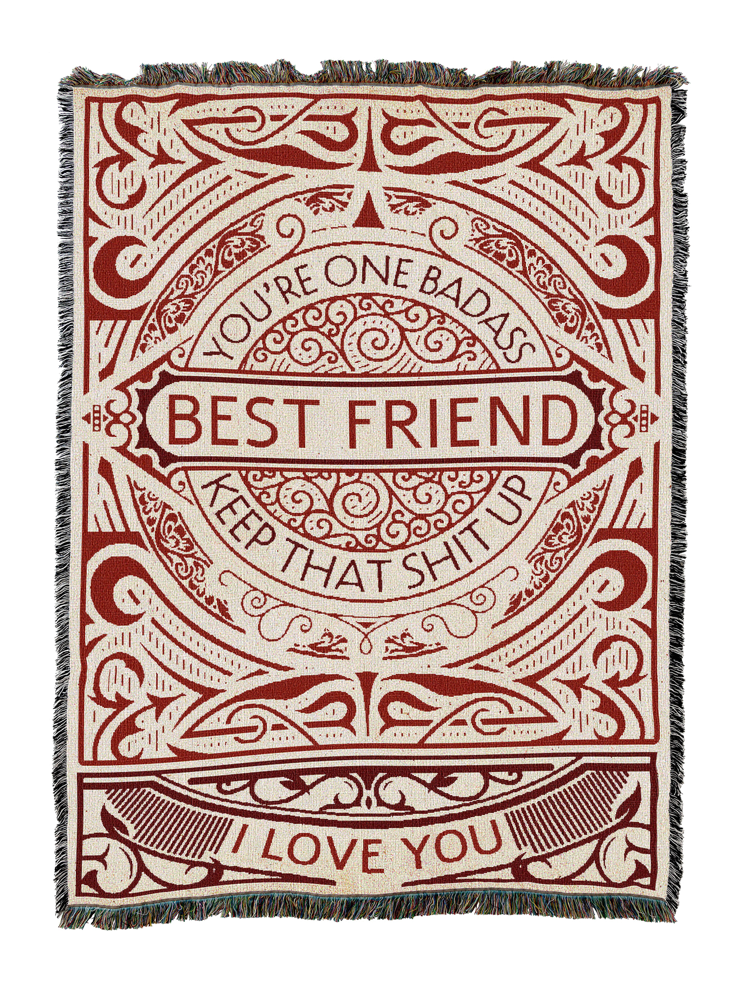 Badass Best Friend Blanket