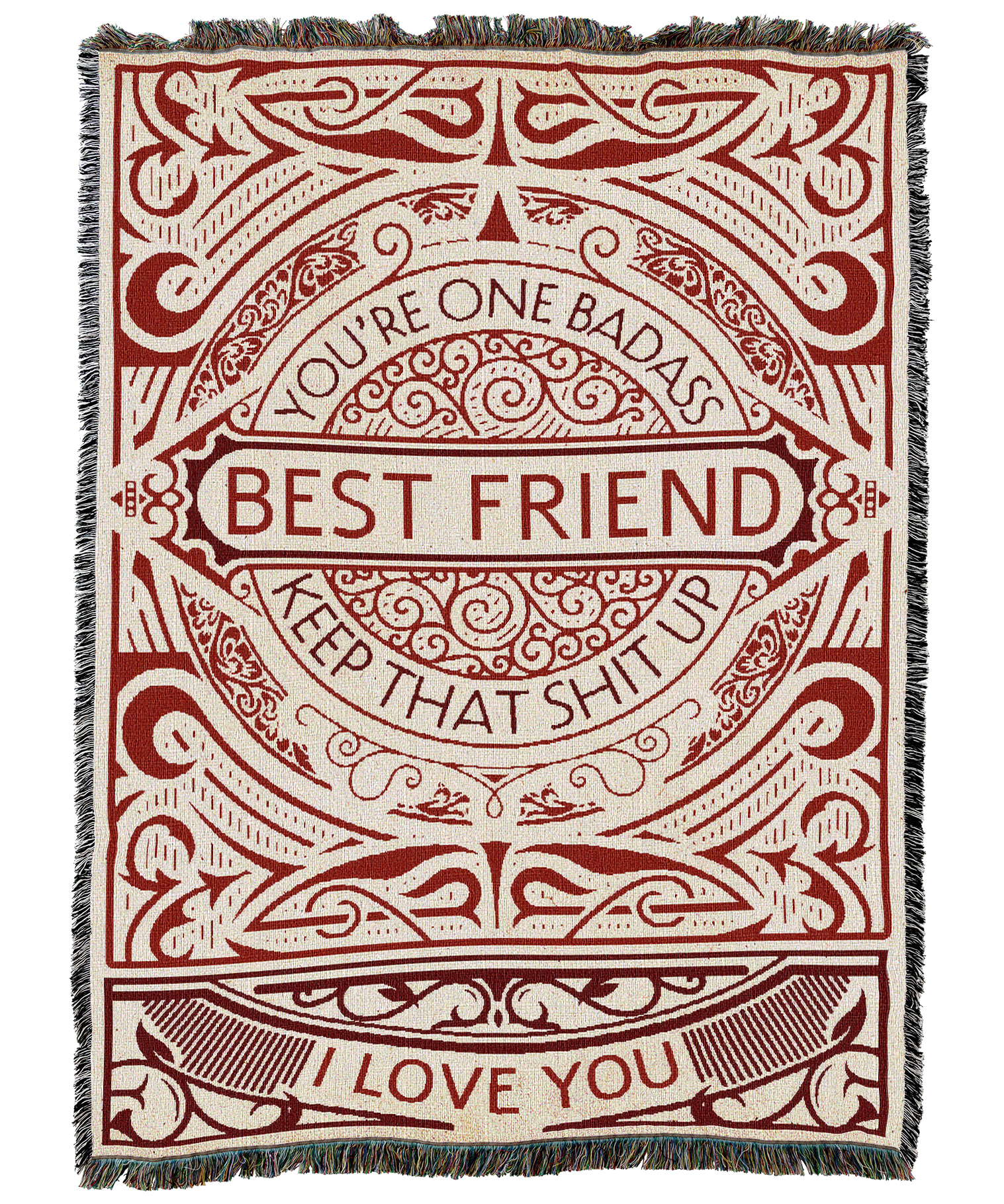 Badass Best Friend Blanket