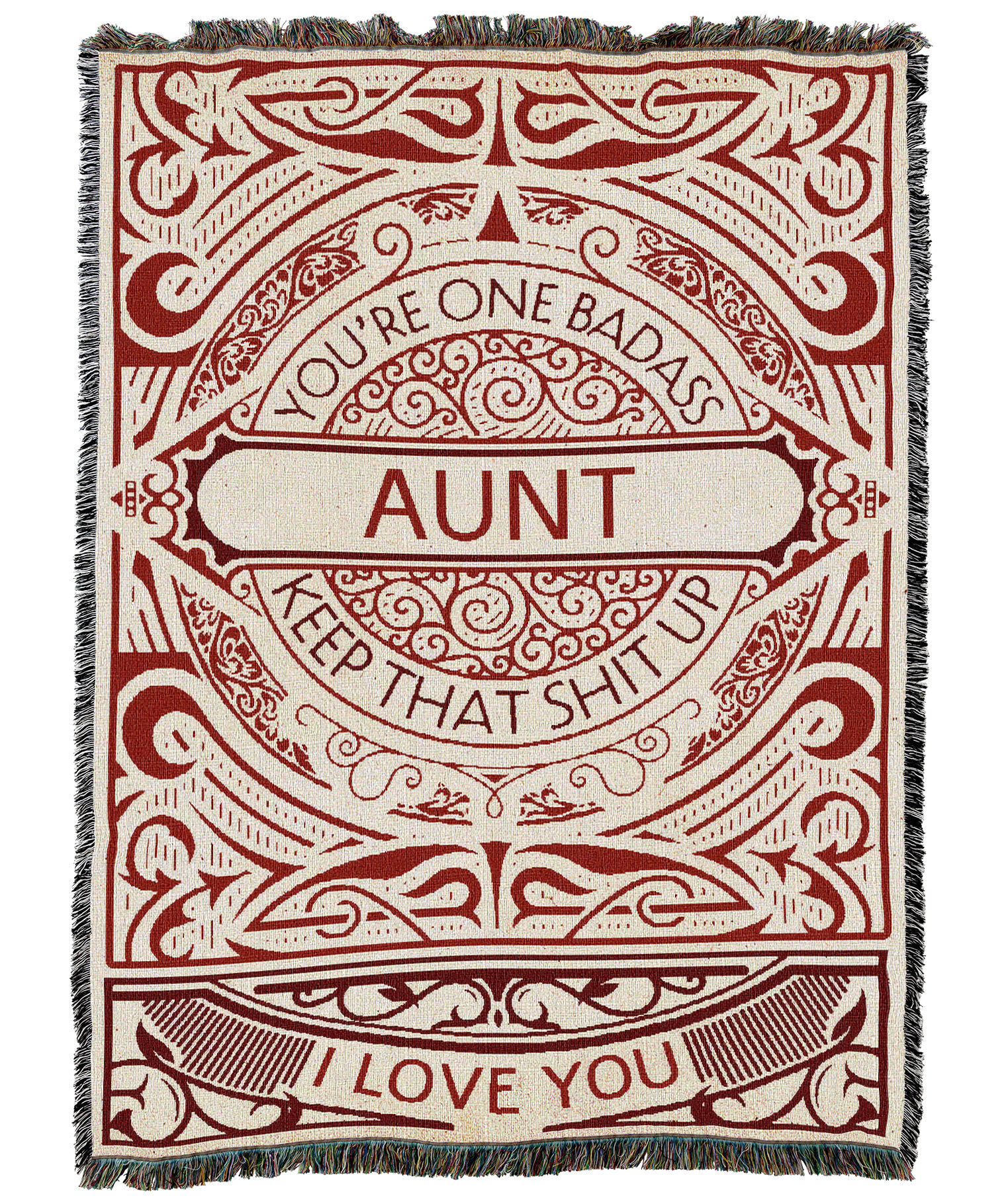 Badass Aunt Blanket