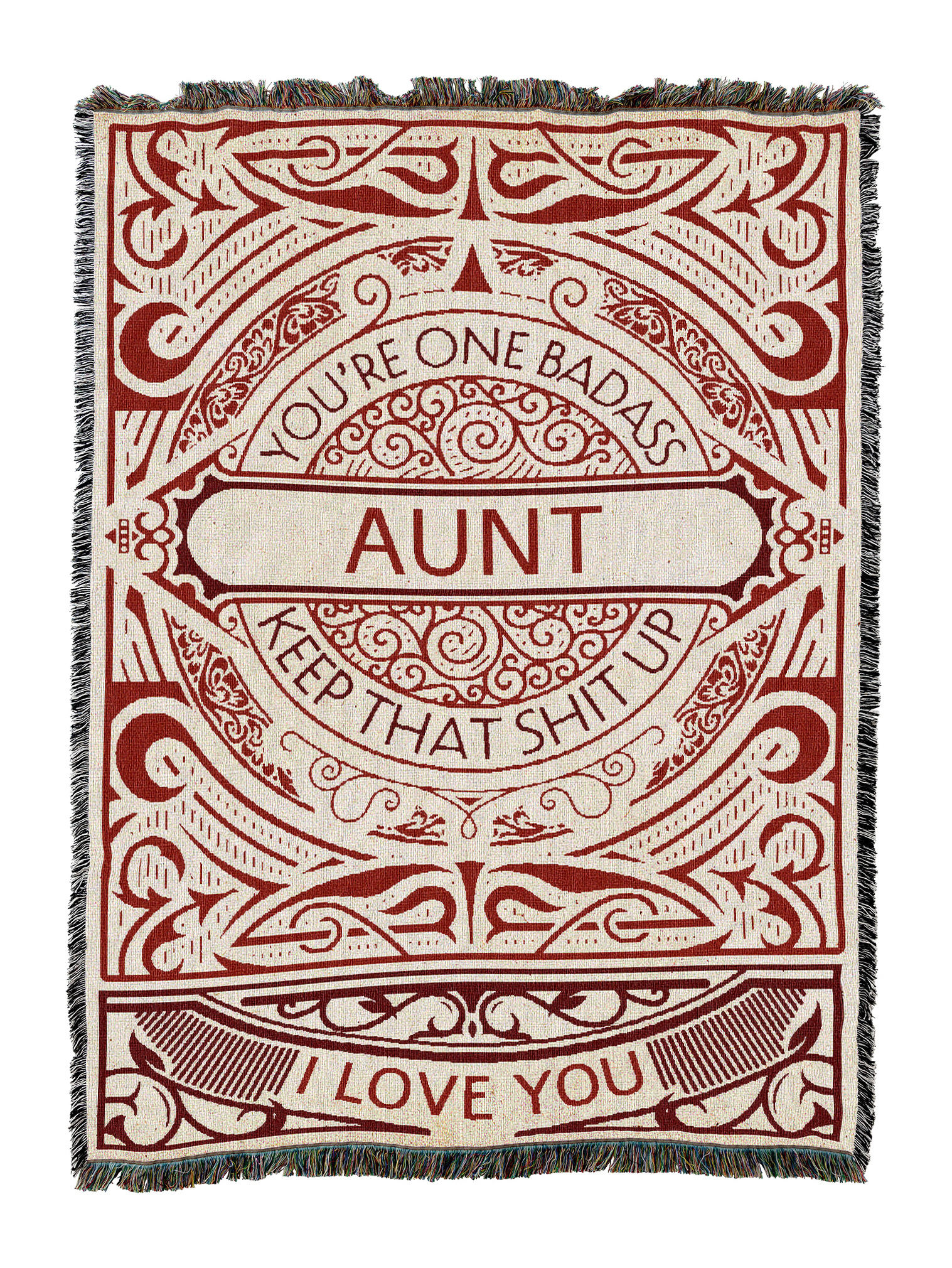 Badass Aunt Blanket