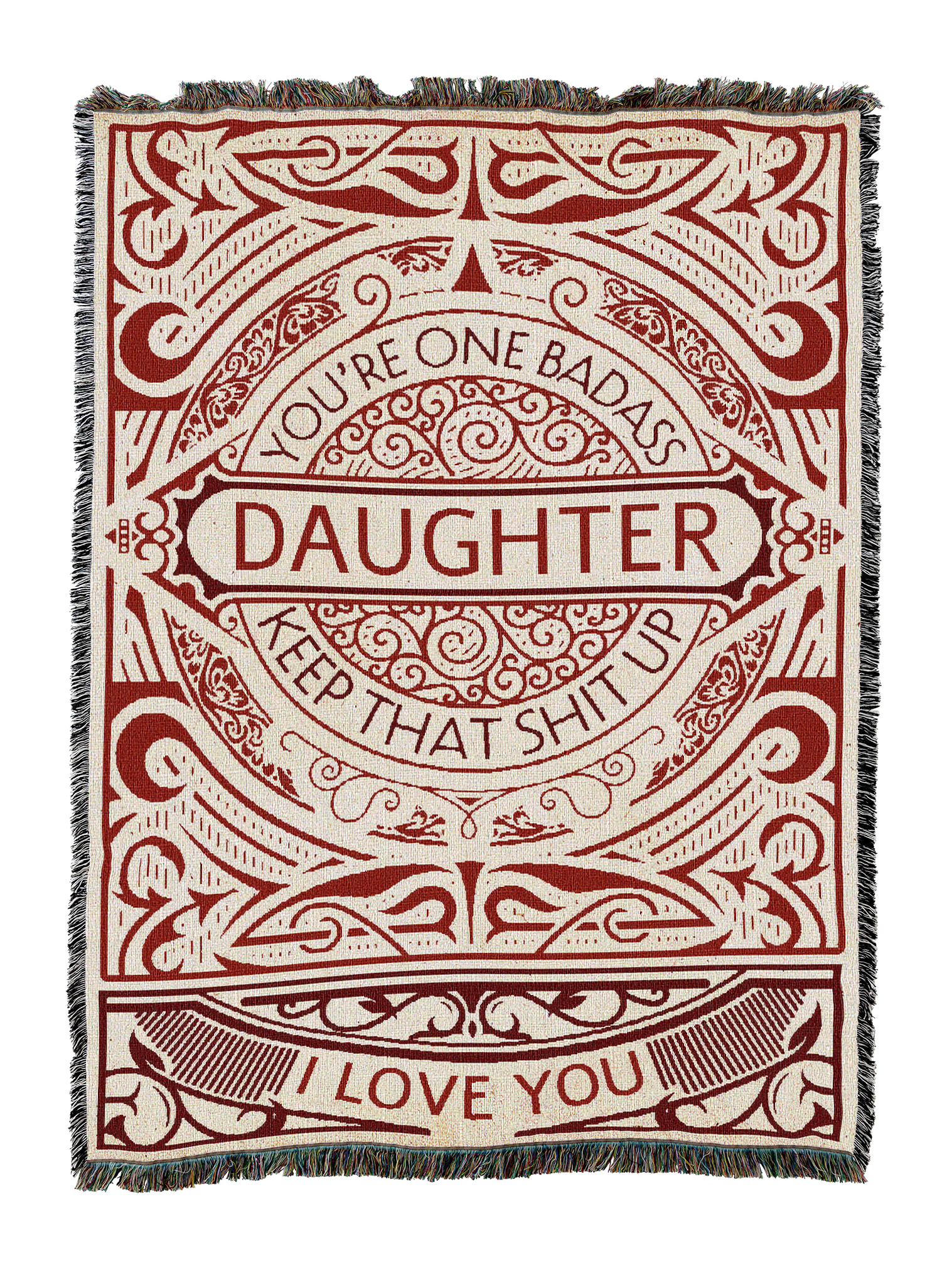 Badass Daughter Blanket
