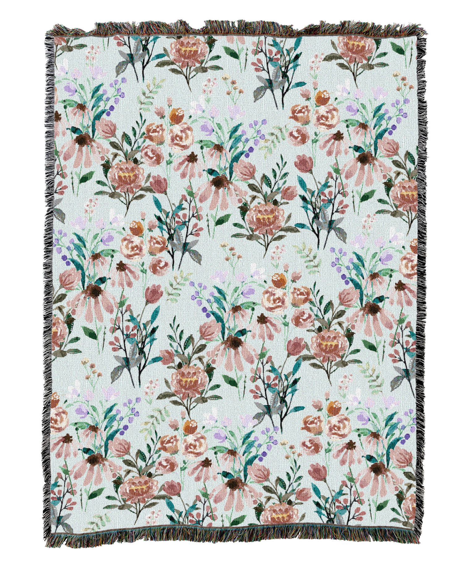 Floral-Pink Bloom Blanket
