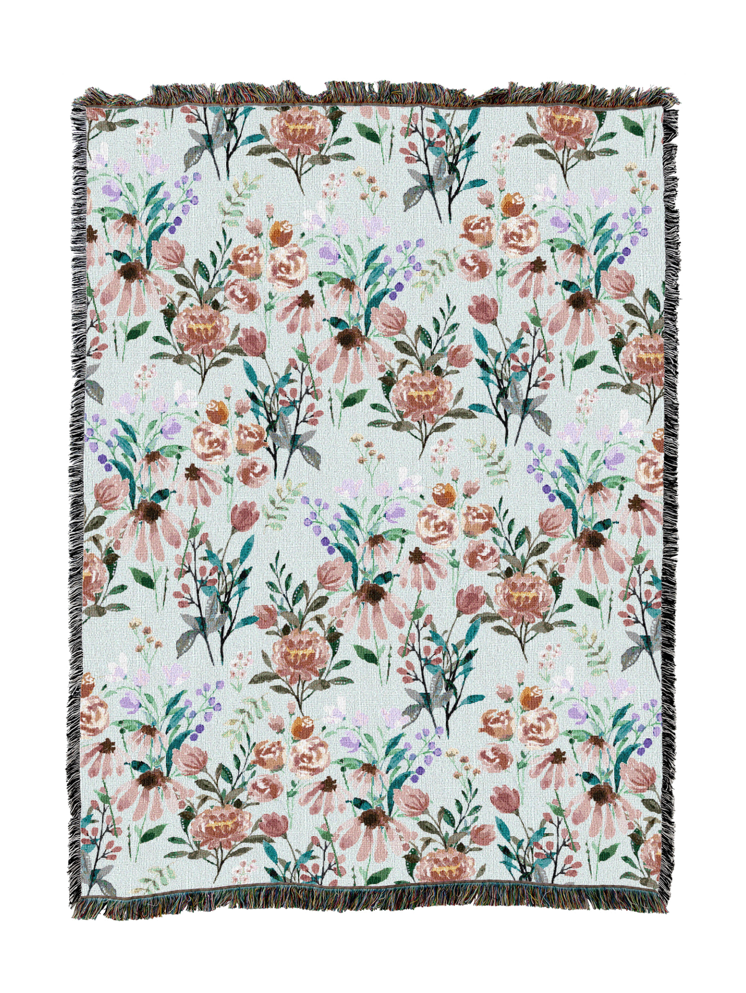 Floral-Pink Bloom Blanket