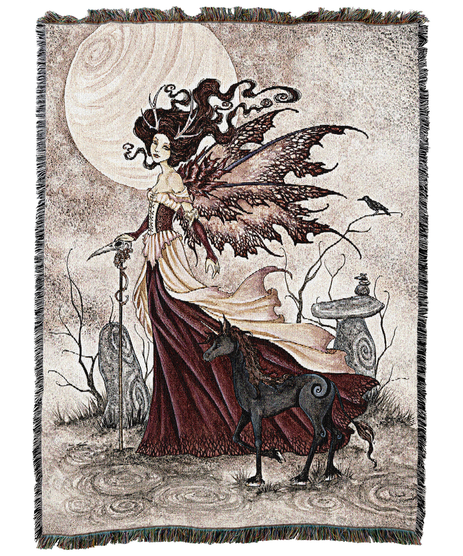 The Red Queen Blanket