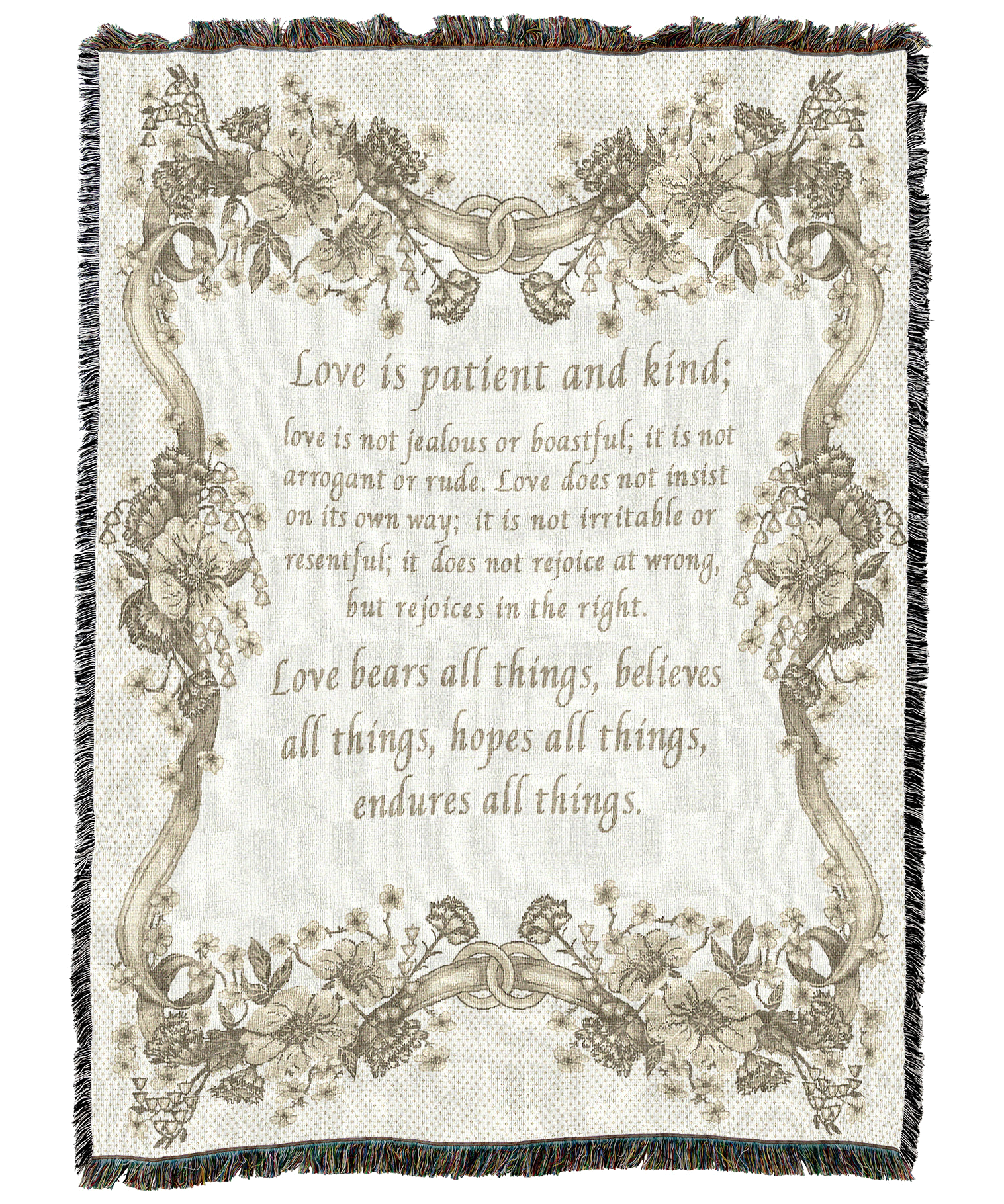 Love Is Patient Love Is Kind Blanket XL