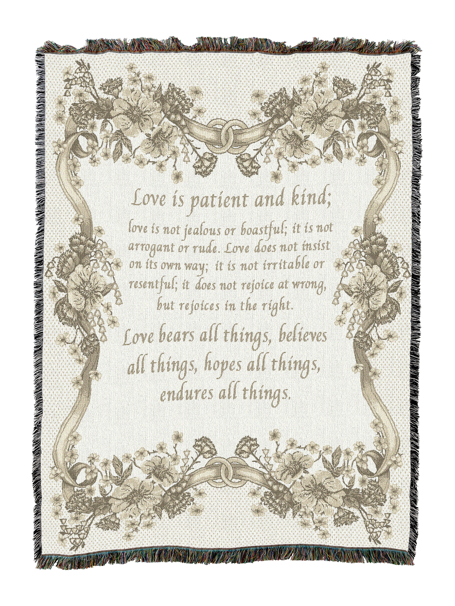 Love Is Patient Love Is Kind Blanket XL