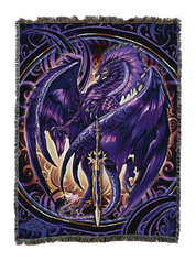 Netherblade Fantasy Dragon Blanket