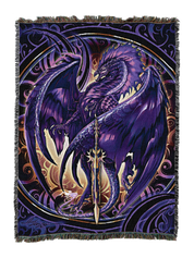 Netherblade Fantasy Dragon Blanket