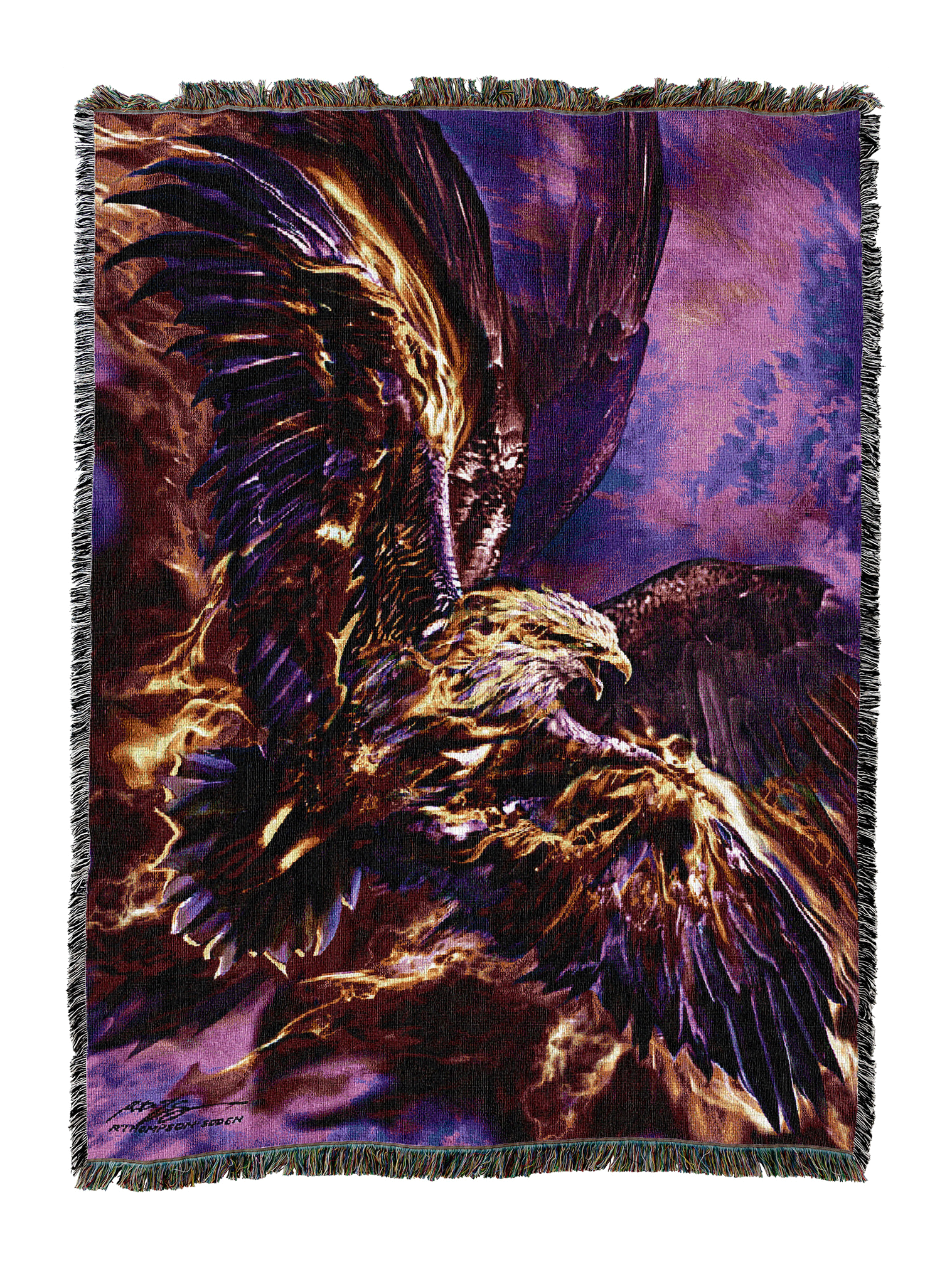 Phoenix Rising Blanket