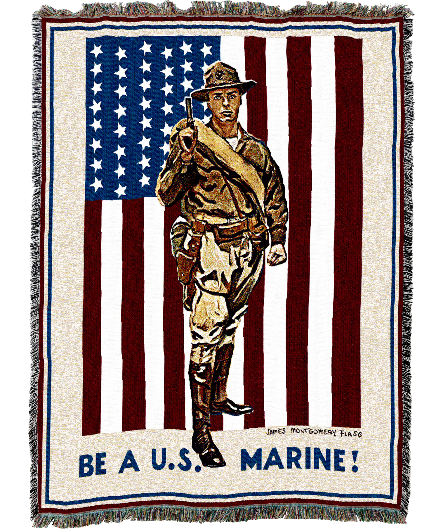 Be A Marine Blanket