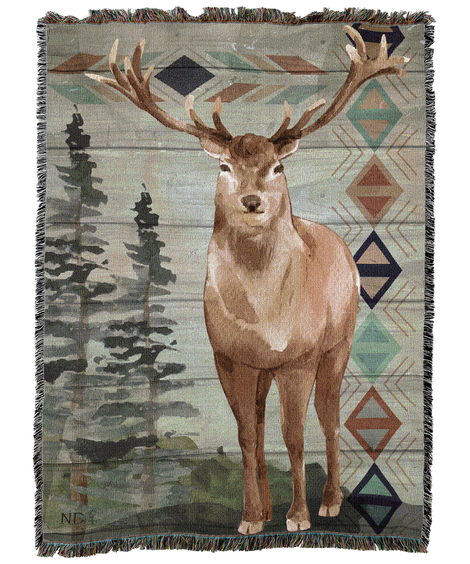 Animals Lodge 3 Blanket